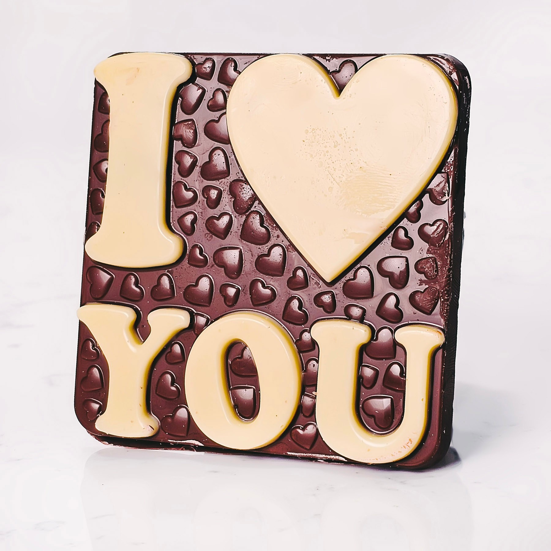 I Love You Yazılı Tablet Çikolata