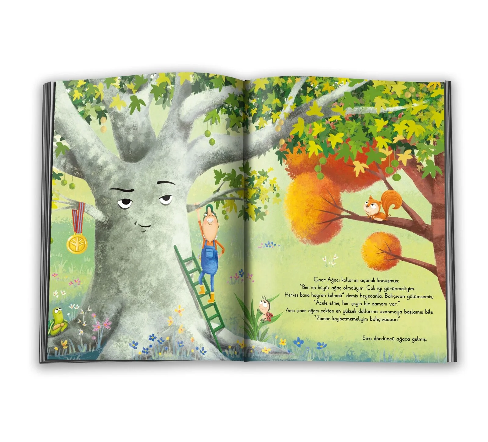 Ağaçlarda Farklıdır Tıpkı Senin Gibi (Ciltli Sert Kapak)