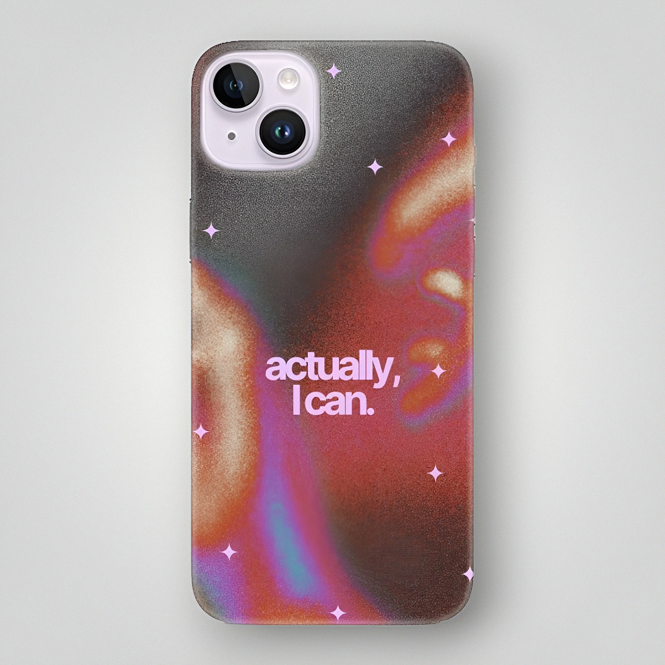 Actually I Can Desenli Kılıf 