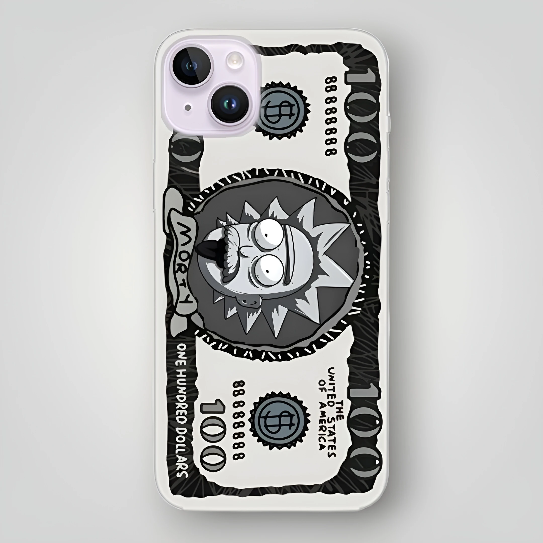 100 Dolar Desenli Kılıf 