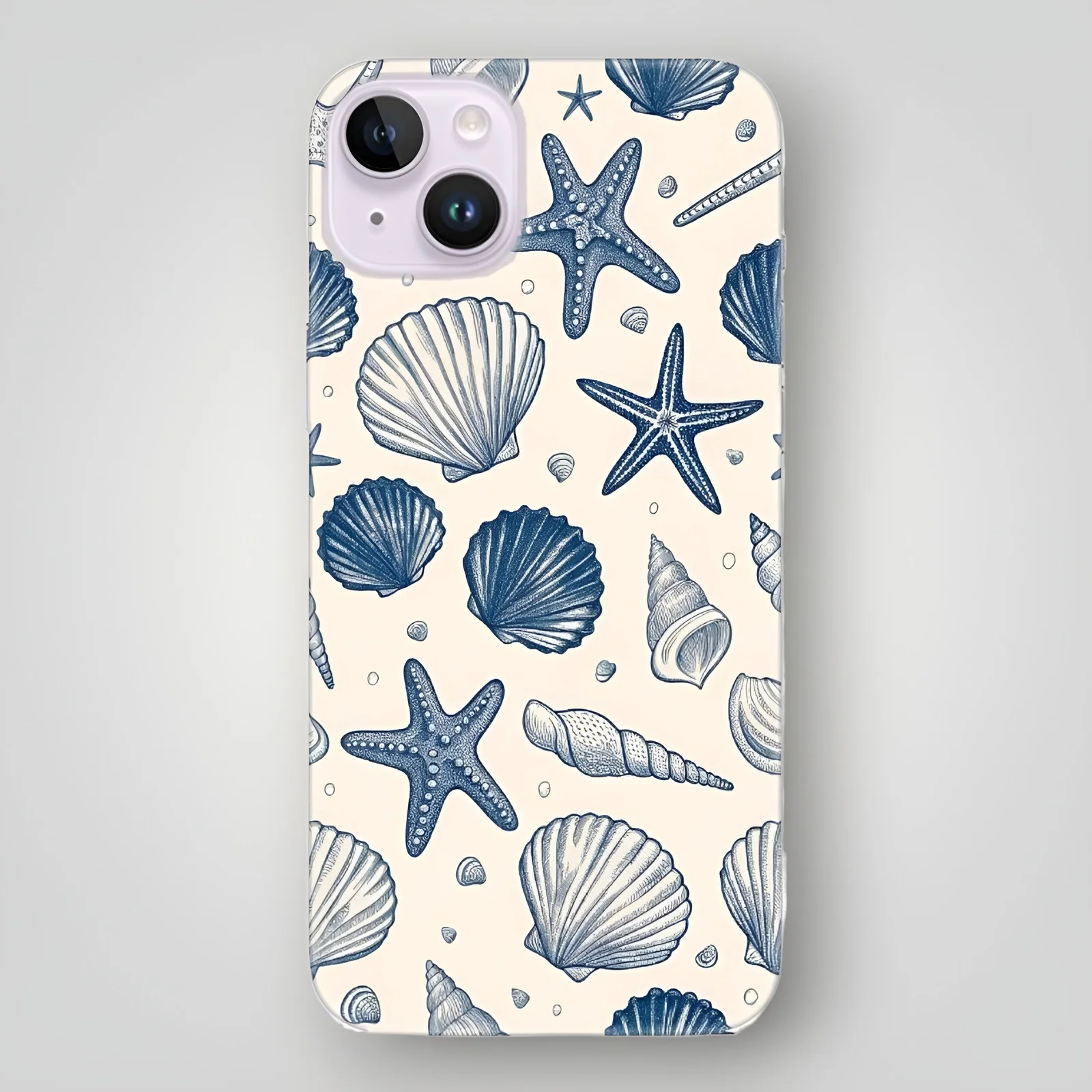 Deniz Kabuğu Desenli Kılıf