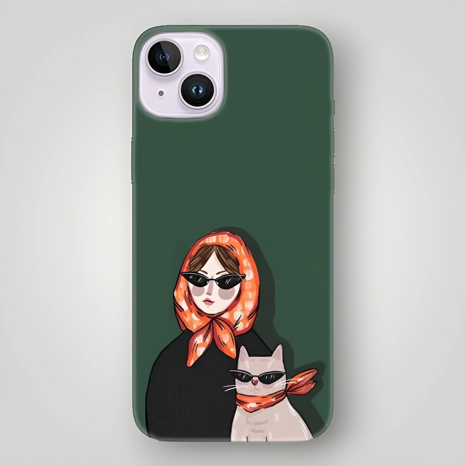 Ben ve Kedim Desenli Kılıf