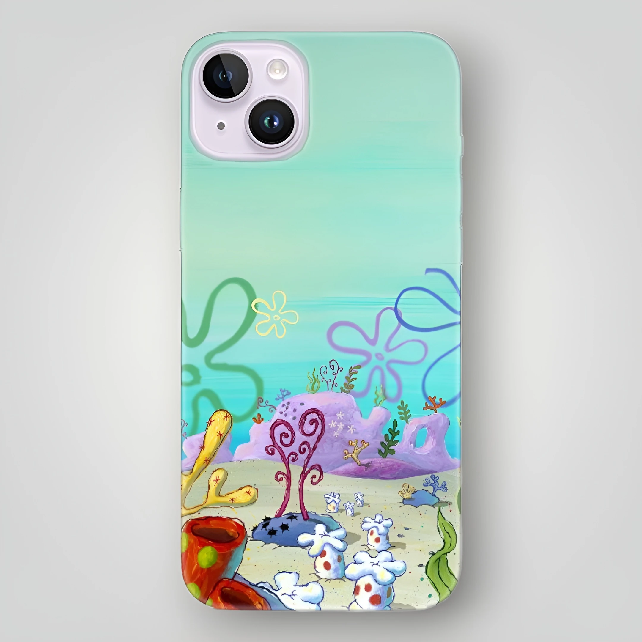 Renkli Deniz Desenli Kılıf