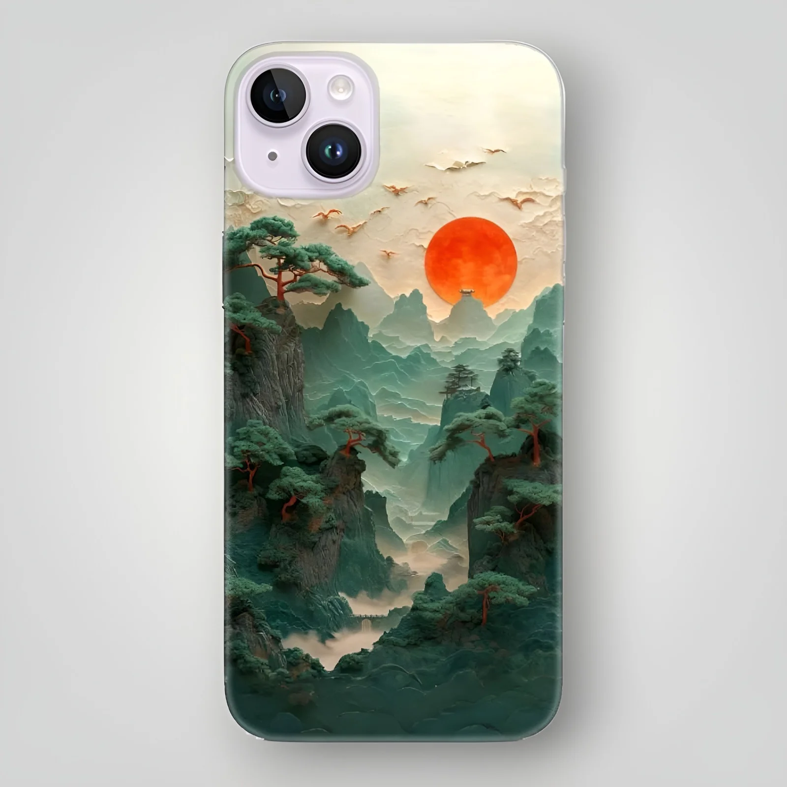 Doğan Güneş Desenli Kılıf