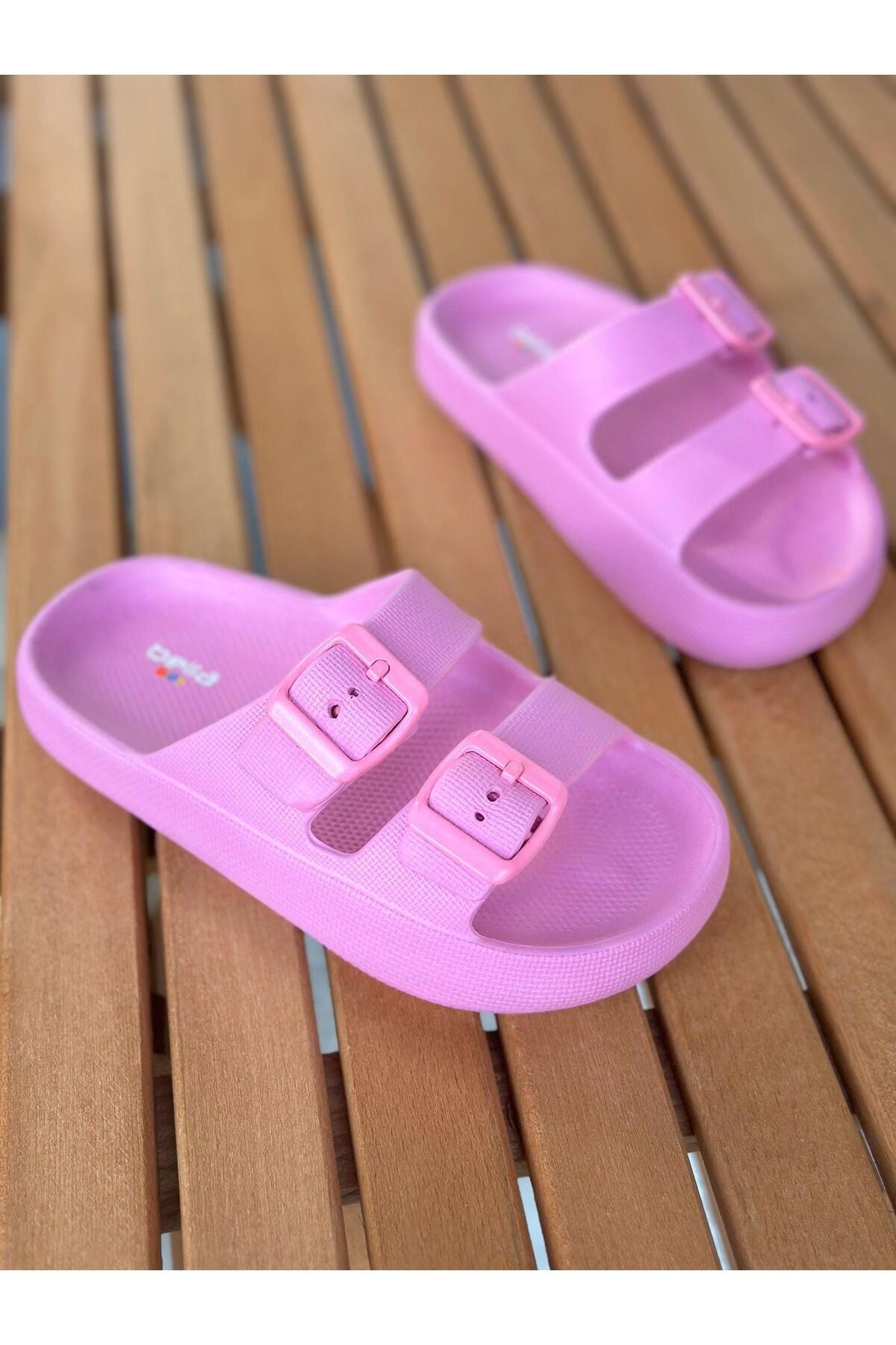 Plaj Terliği, Günlük Terlik, Çocuk Ve Kadın Terlik - pembe