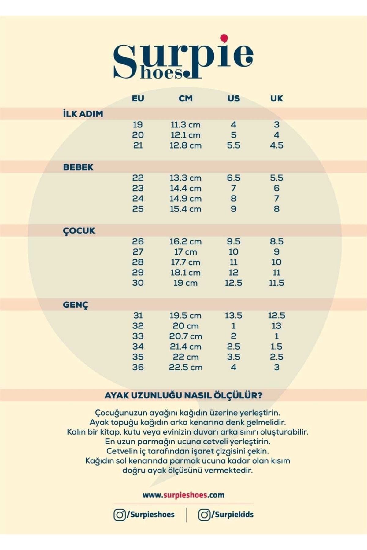 Fiyonk Detaylı Bantlı Ortopedik Çocuk Babet