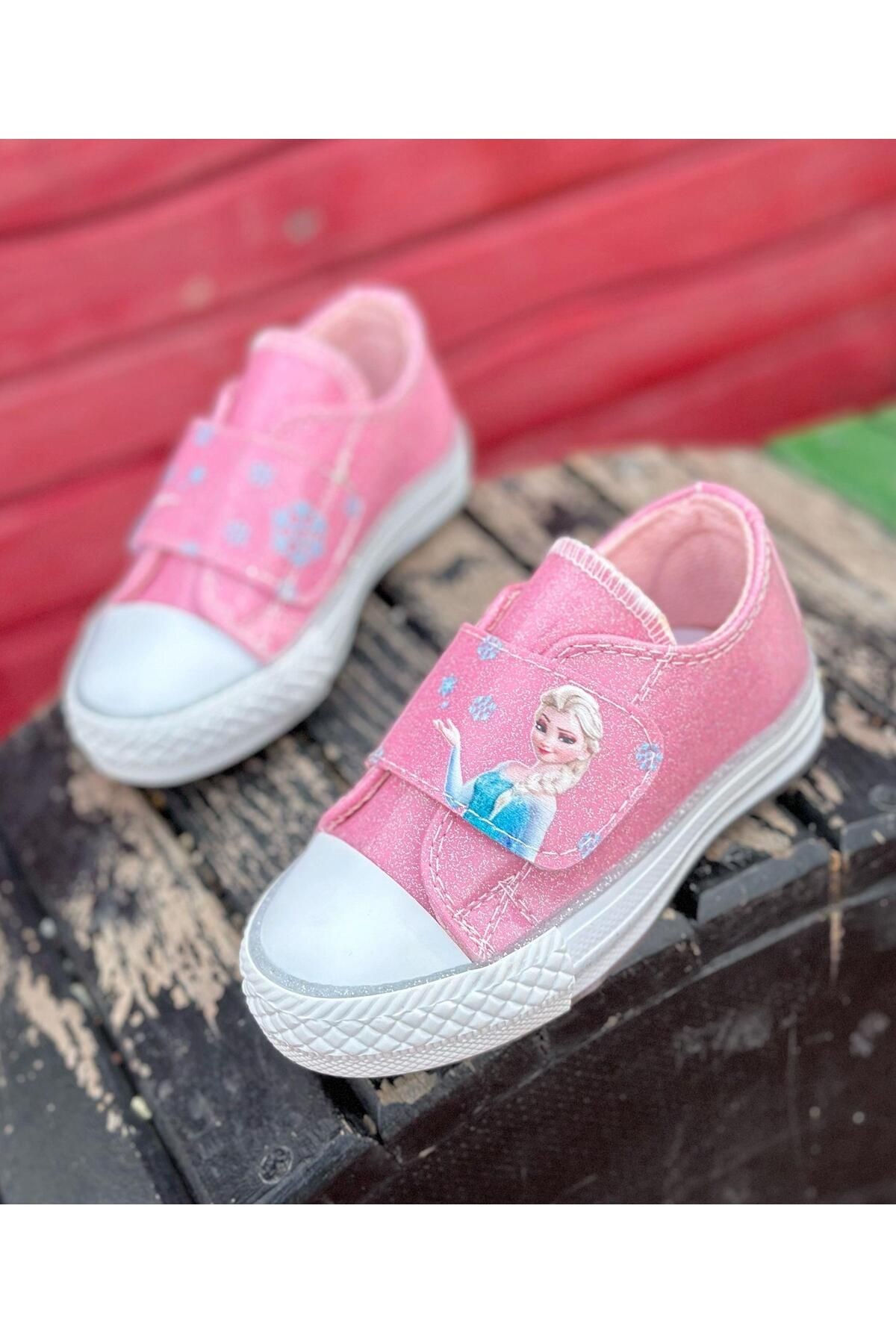 Karakterli Günlük Ayakkabı, Çocuk Convers - pembe