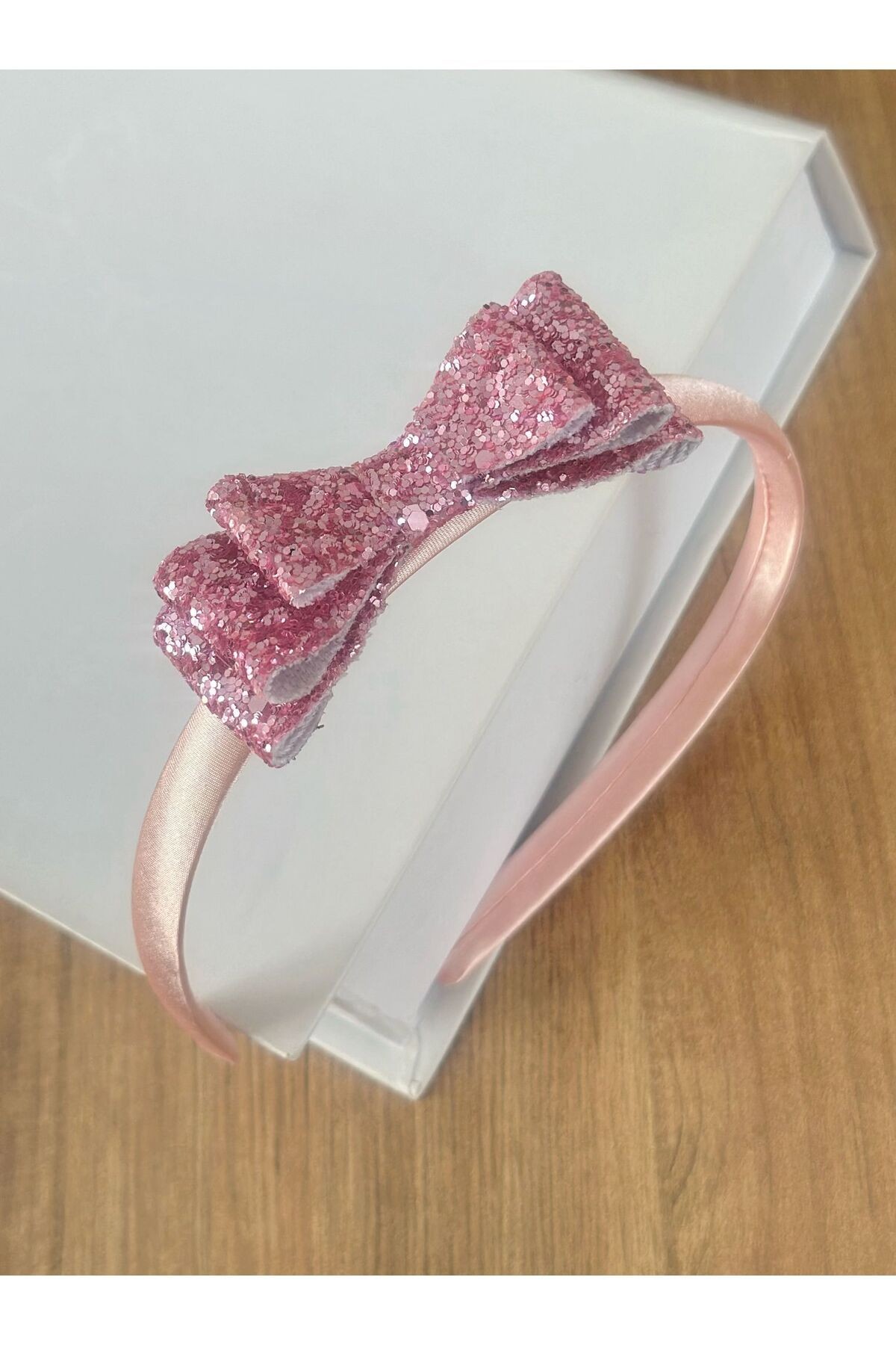 Çocuk Fiyonklu Aksesuar - pembe