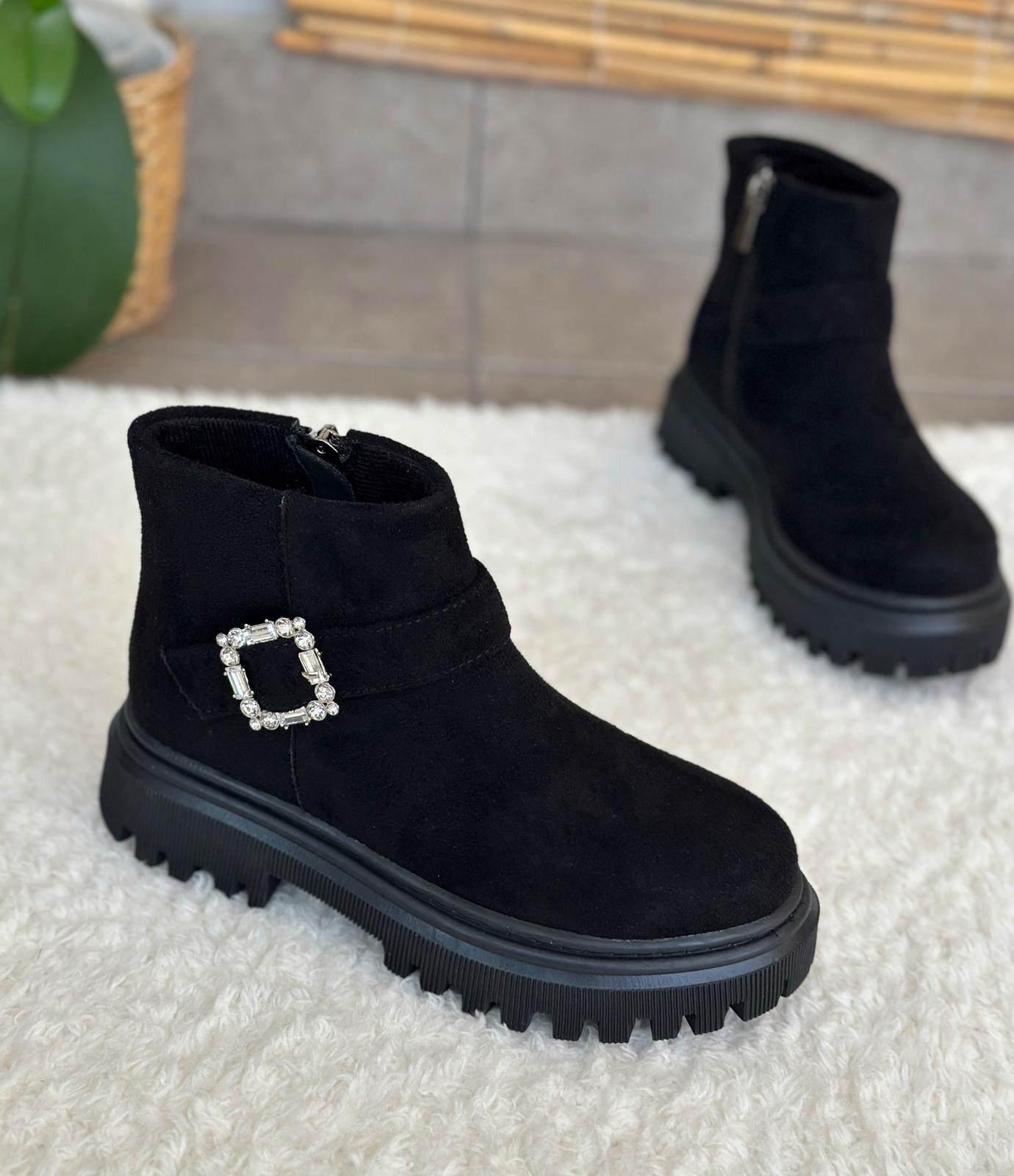 Kız Çocuk Bot, Hafif Tabanlı Çocuk Bot - siyah