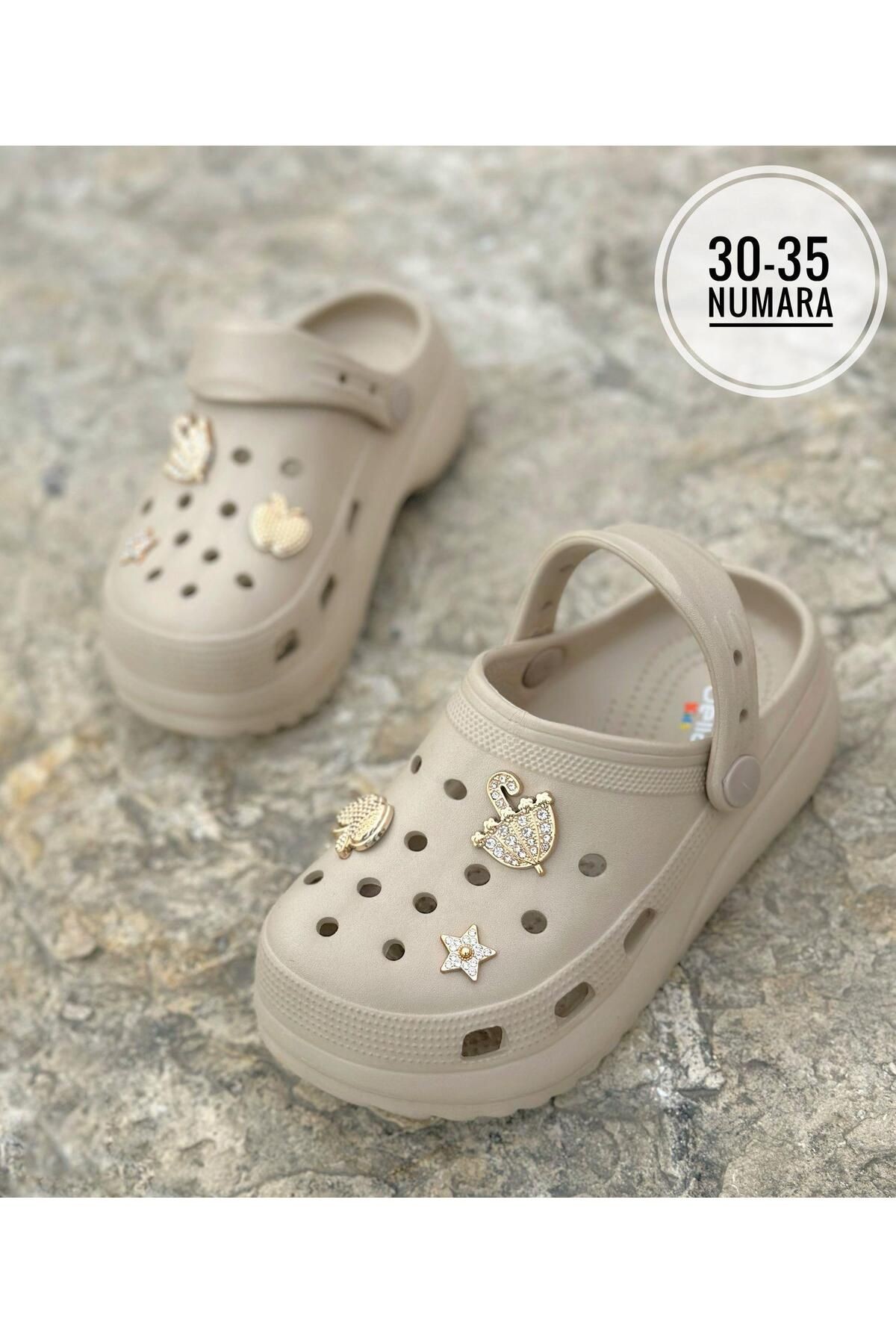 Günlük Terlik, Çocuk Ve Kadın Terlik, Plaj Terliği, Crocs Taşlı Terlik