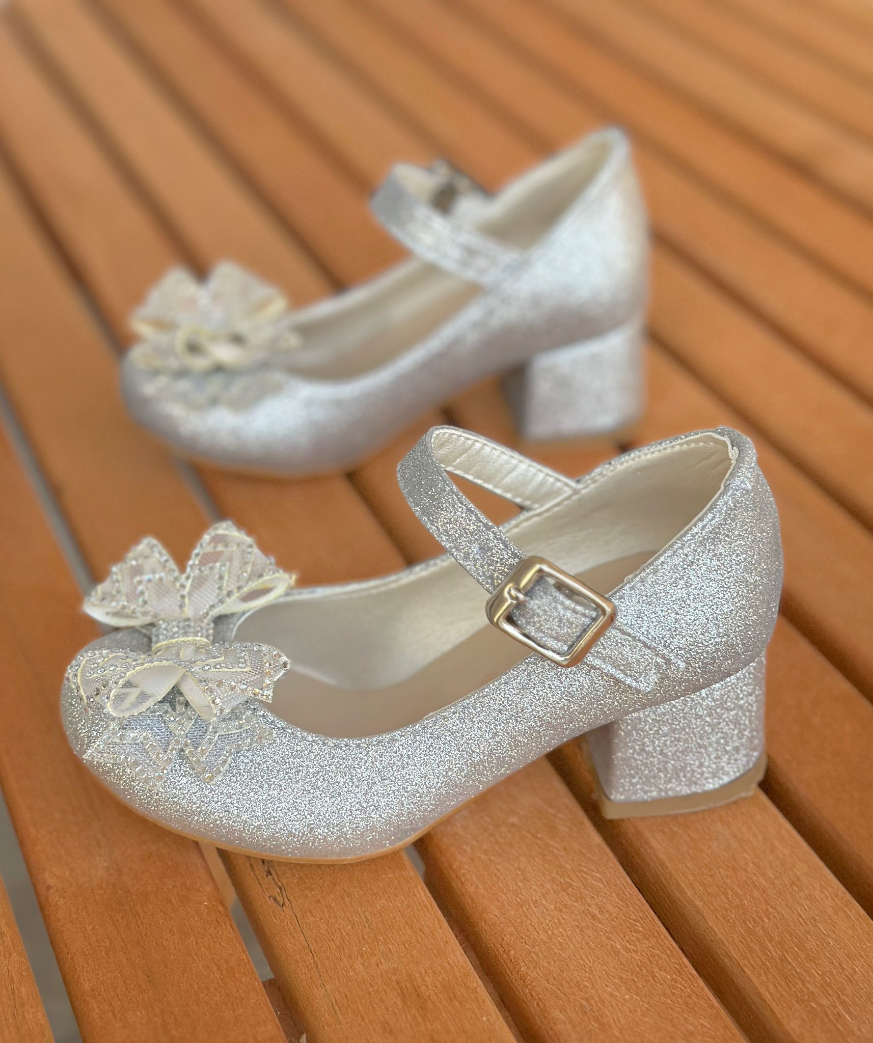 Çocuk Topuklu Ayakkabı, Kısa Topuklu Ayakkabı, Çocuk Abiye Ayakkabı