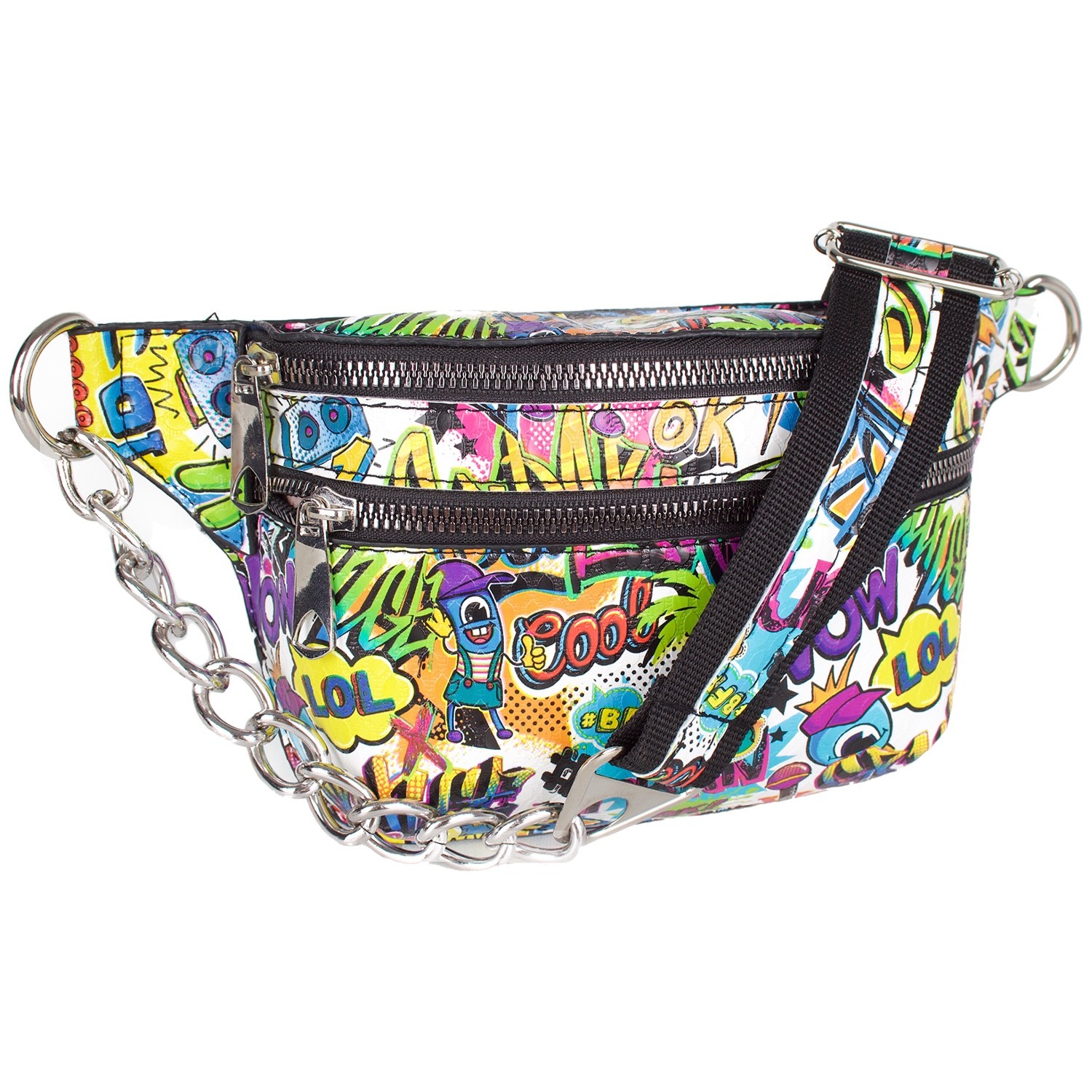 Bagacar Fashion Tulum Gögüs Bel Çantası Cool Lol
