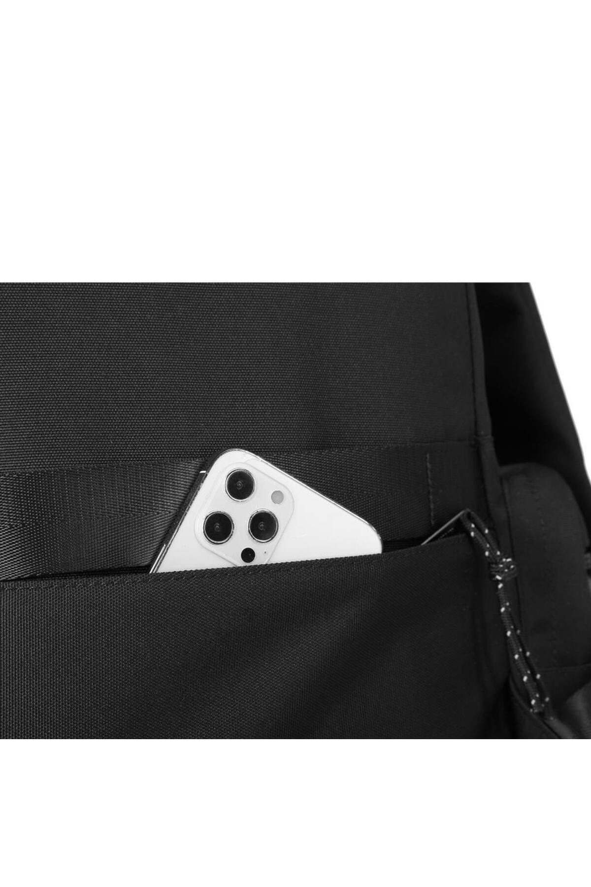 Bagacar Smart Bag 3205 Okul ve Günlük Laptop Bölmeli Sırt Çantası Koyu Gri