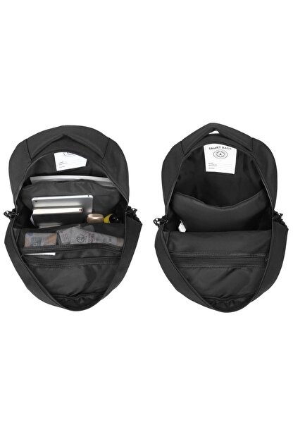 Bagacar Smart Bag 3196 Okul ve Günlük Laptop Bölmeli Sırt Çantası Yeşil