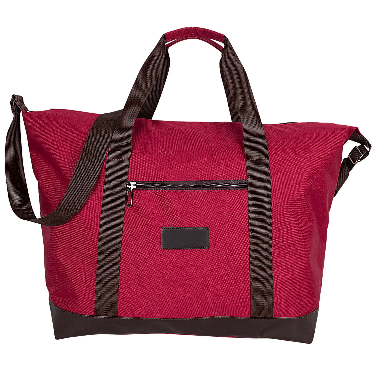 Bagacar Bordo 185 Unisex Omuz Askılı Spor Seyahat ve Plaj Çantası