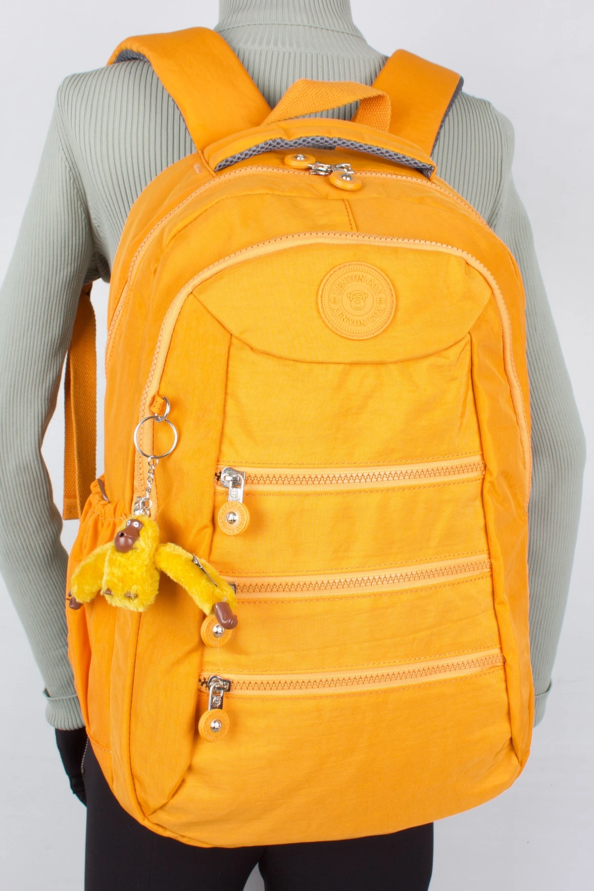 Kenyon 1926 Unisex Klinkır Kumaş Sırt Çantası Sarı