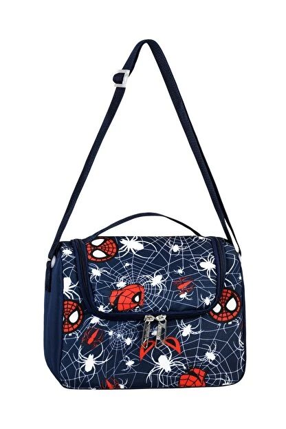 Bagacar Cakard Erkek Örümcek Model Kalemlikli Beslenmeli Set Sırt Çantası