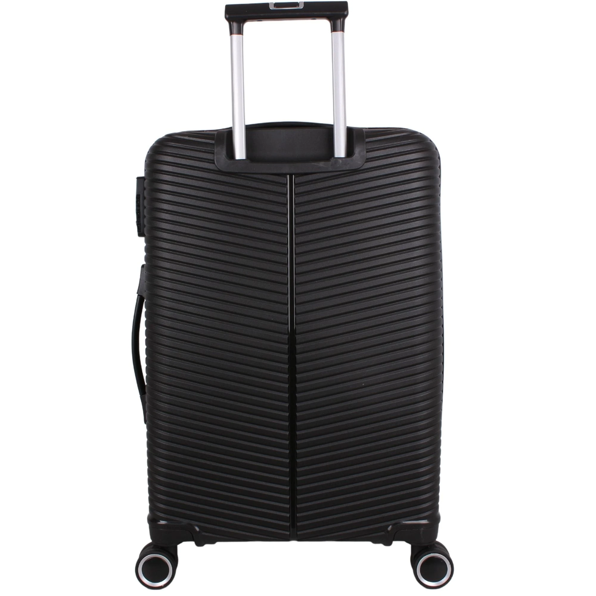 Bagacar Ultra Light Kırılmaz Silikon 3 Lü Valiz Seti Siyah