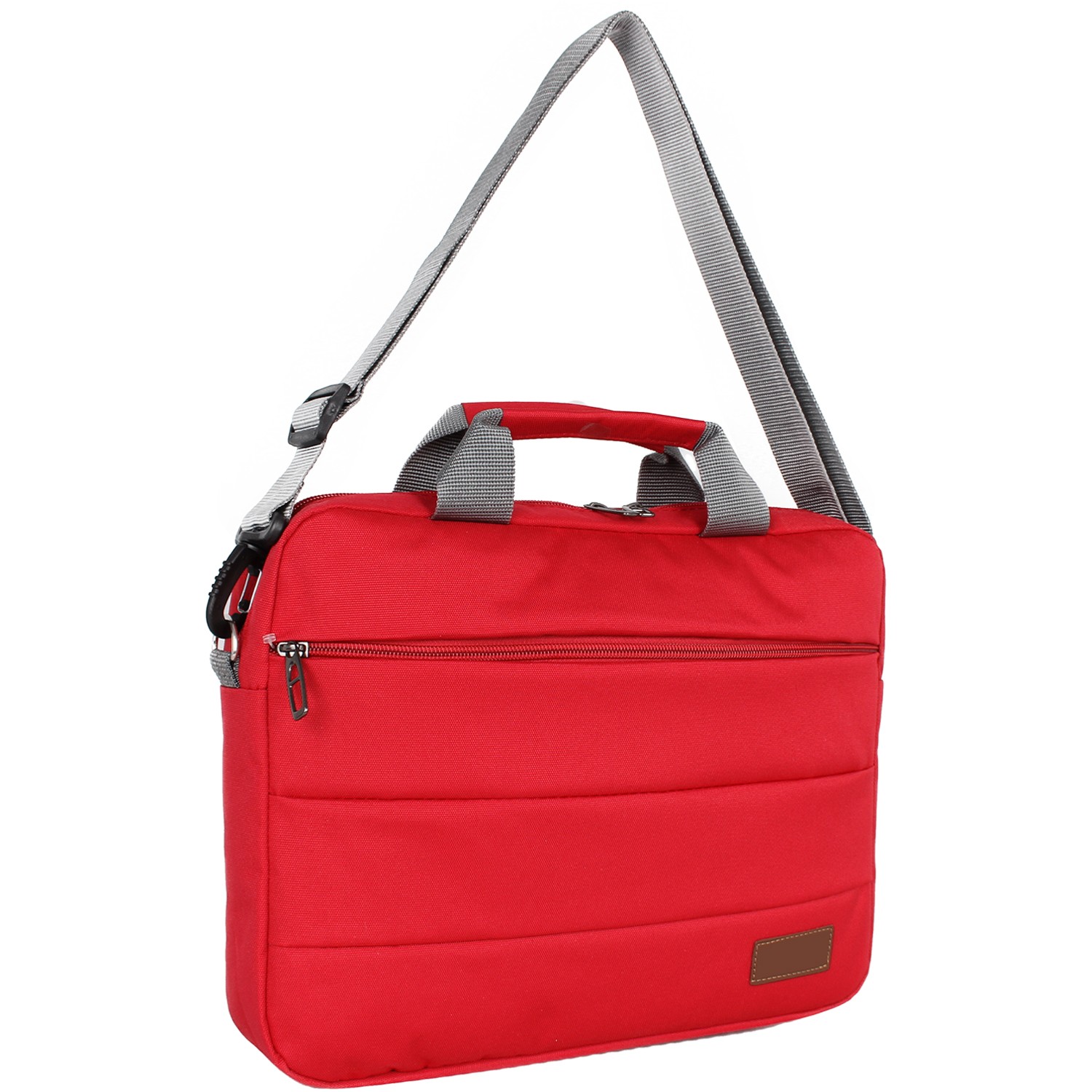 Bagacar Kırmızı Unisex 13 - 14 İnç Laptop ve Evrak Çantası