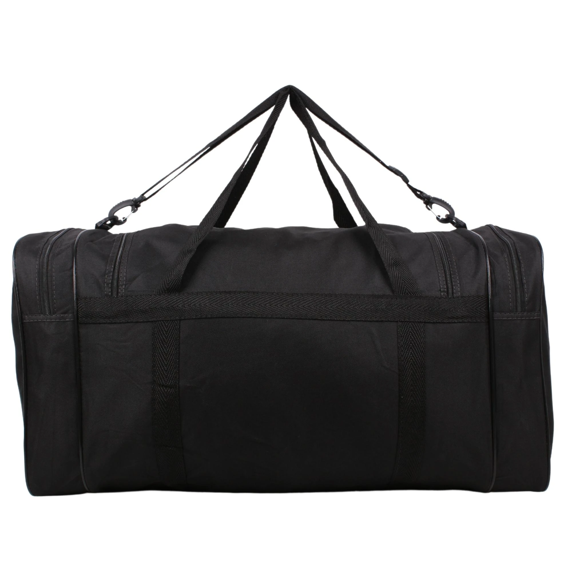 Bagacar Büyük Boy Siyah Omuz Askılı Spor ve Seyahat Çantası