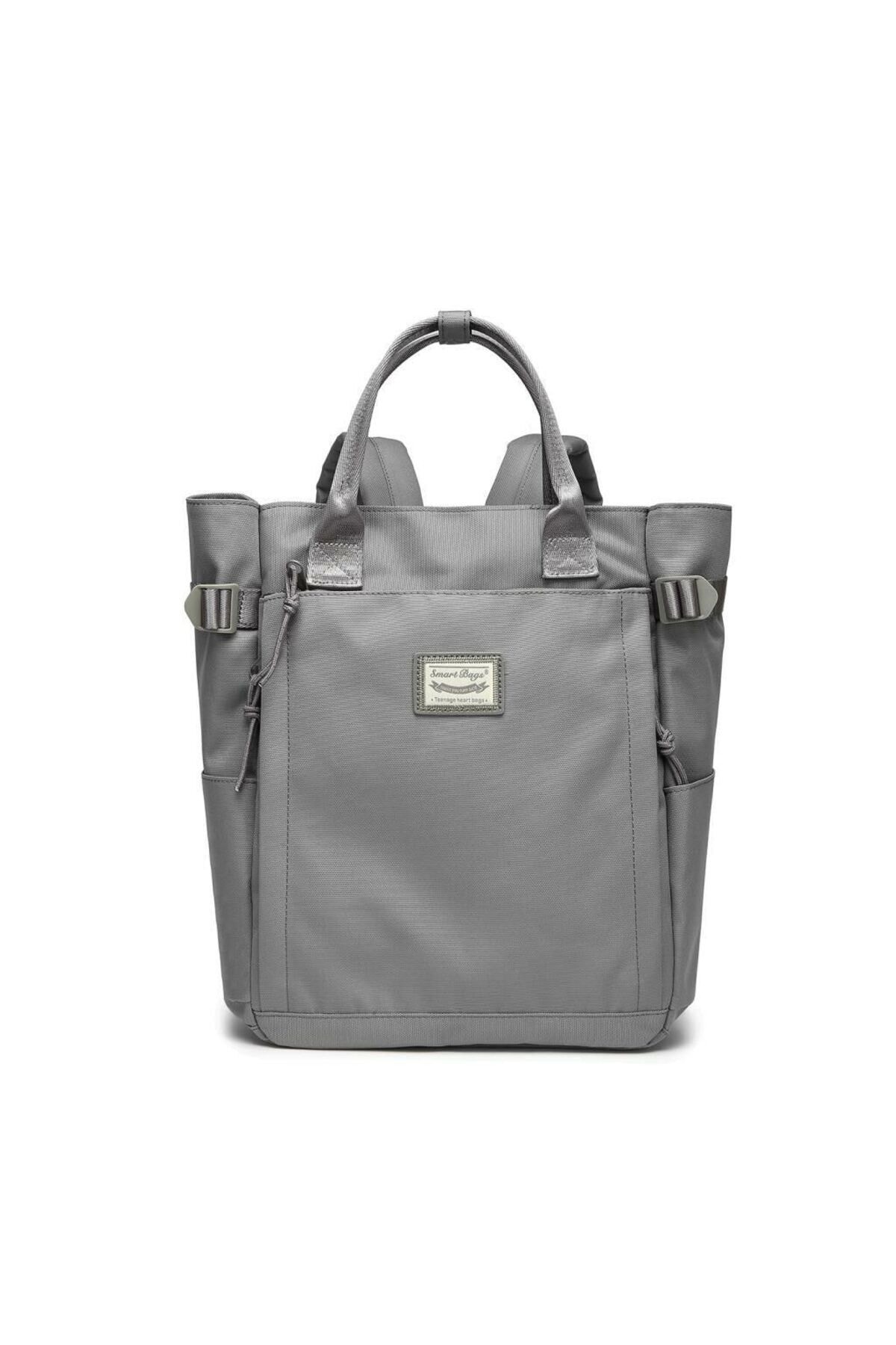 Bagacar Smart Bag 3194 Okul ve Günlük Laptop Bölmeli Sırt Çantası Vizon