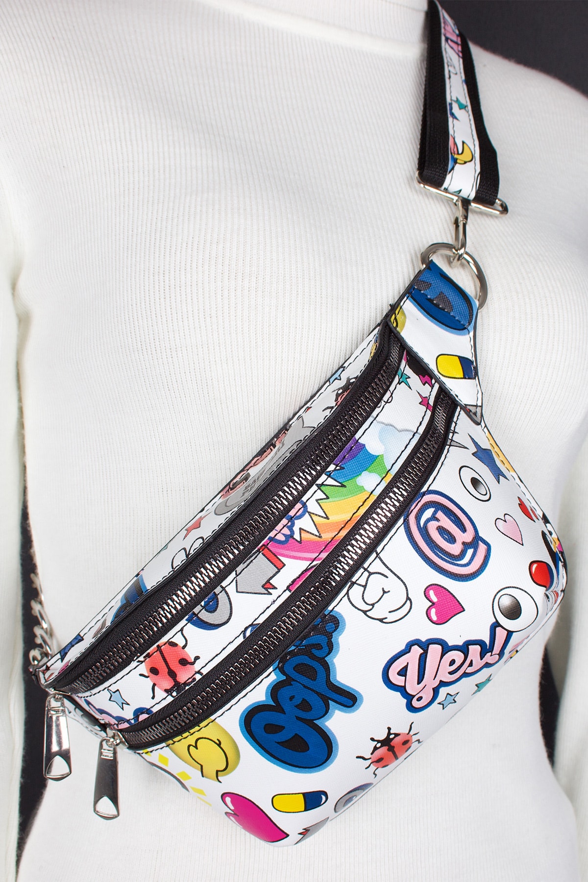 Bagacar Fashion Tulum Gögüs Bel Çantası Opss Yes