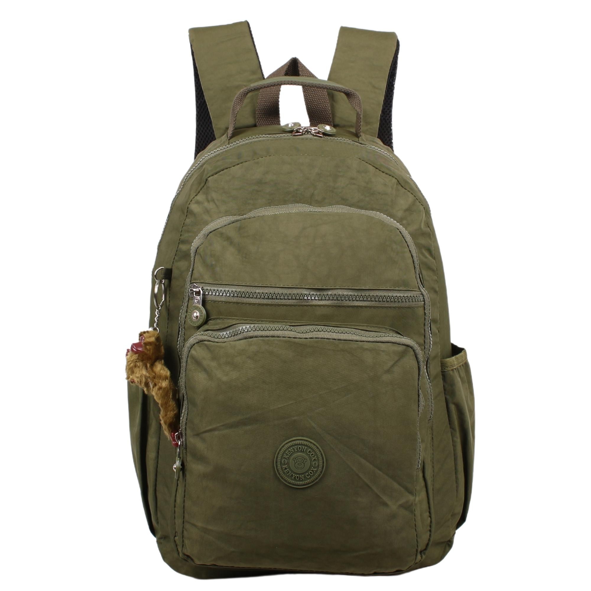 Kenyon Cox 8864 Yeşil Unisex Klinkır Kumaş Sırt Çantası