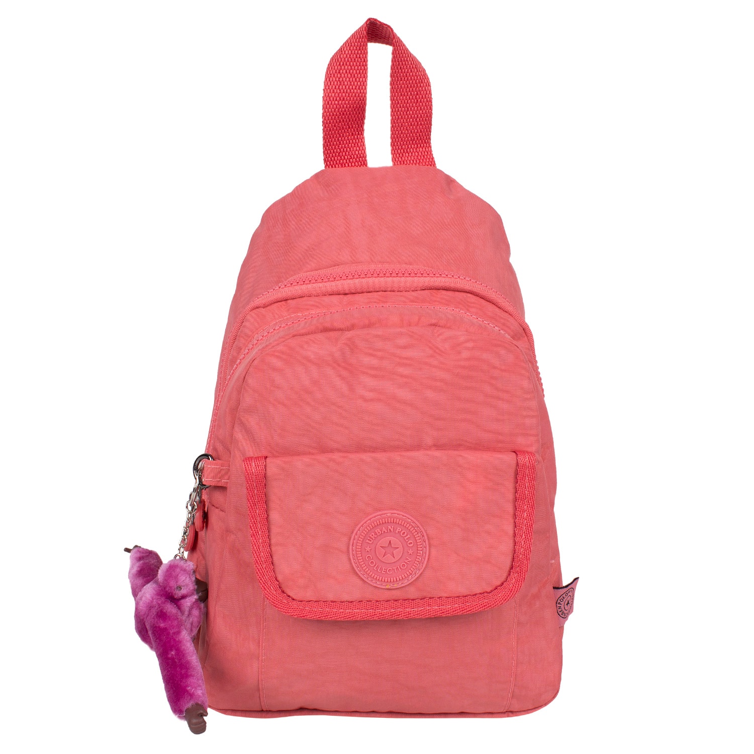 Bagacar Urban 2034 Klınkır Kumaş Unisex Sırt Çantası Pembe