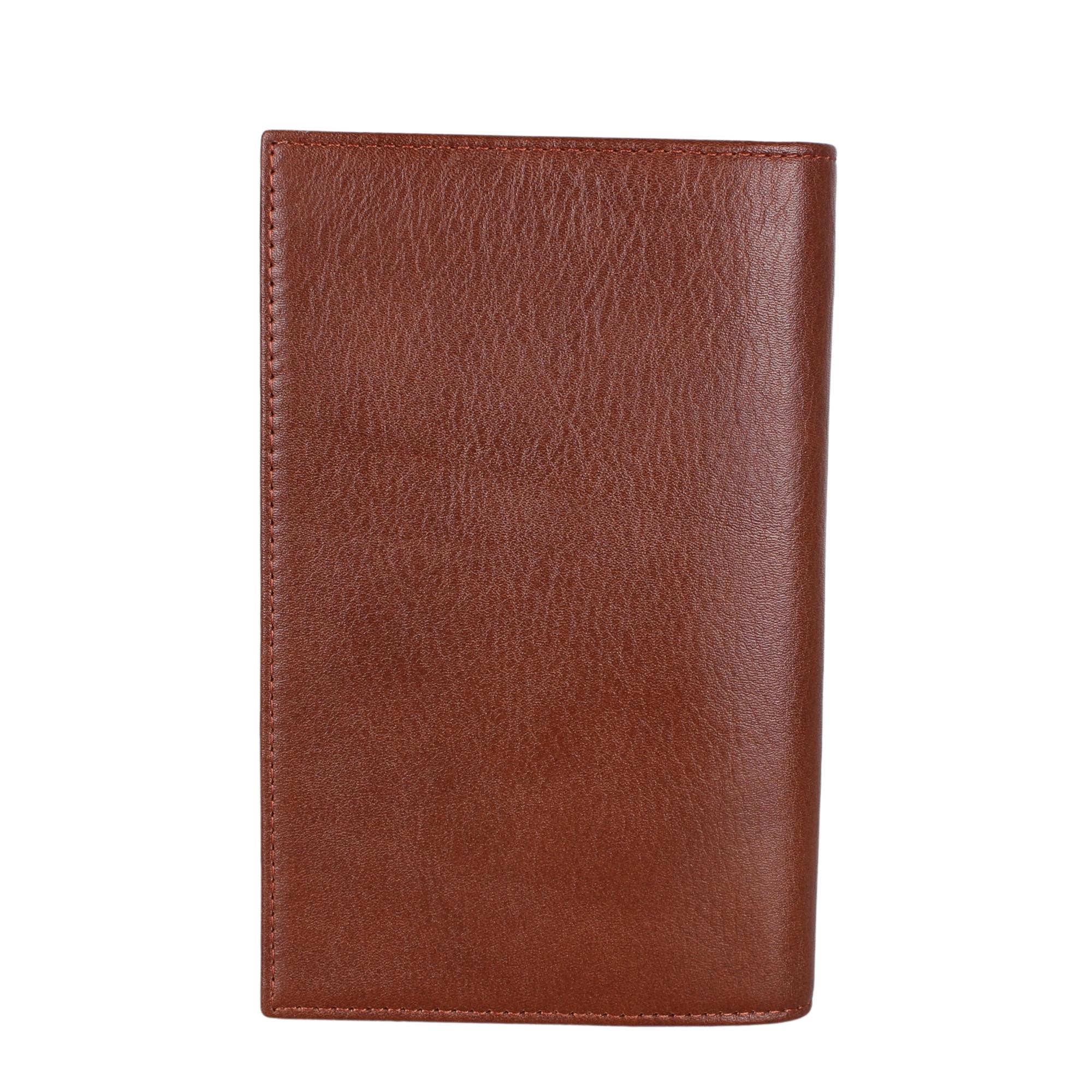 Legend Leather Taba 1546 Unisex Hakiki Çek Bölmeli Deri Cüzdan