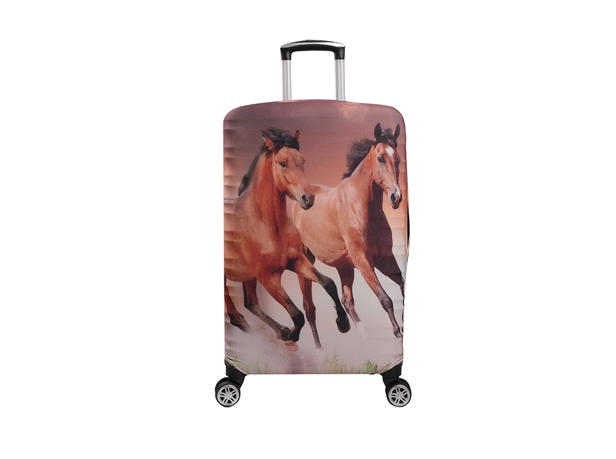 Bagacar Atlar Orta Boy Valiz için Valiz Kılıfı