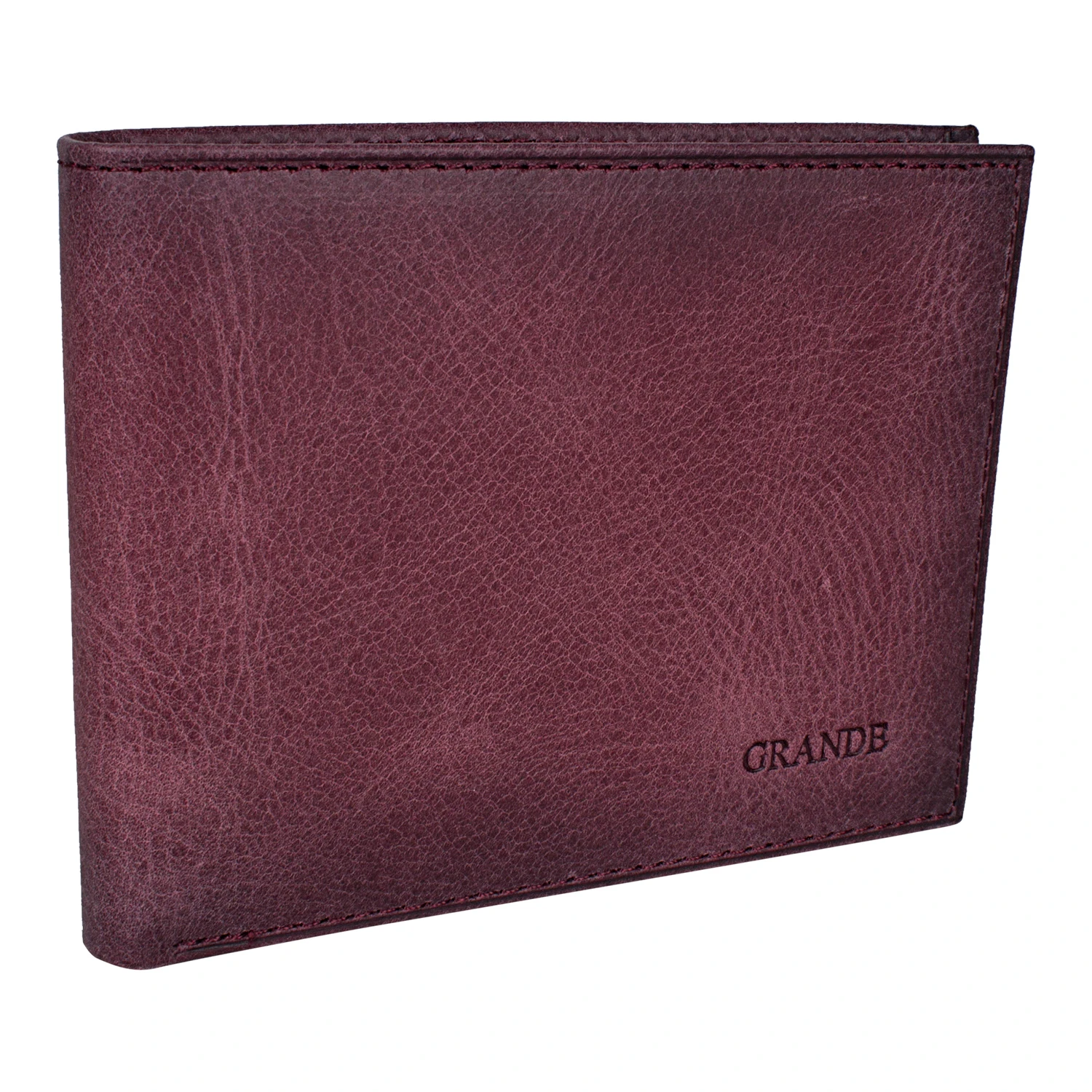 Bagacar 1738 Hakiki Deri Erkek Cüzdanı Bordo