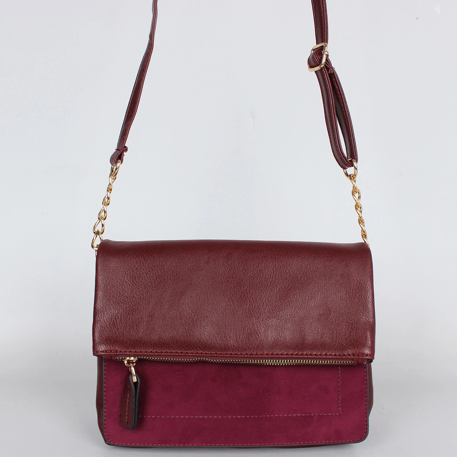 Bagacar 1349 Bordo Bayan Paraşut Çapraz Omuz Çantası