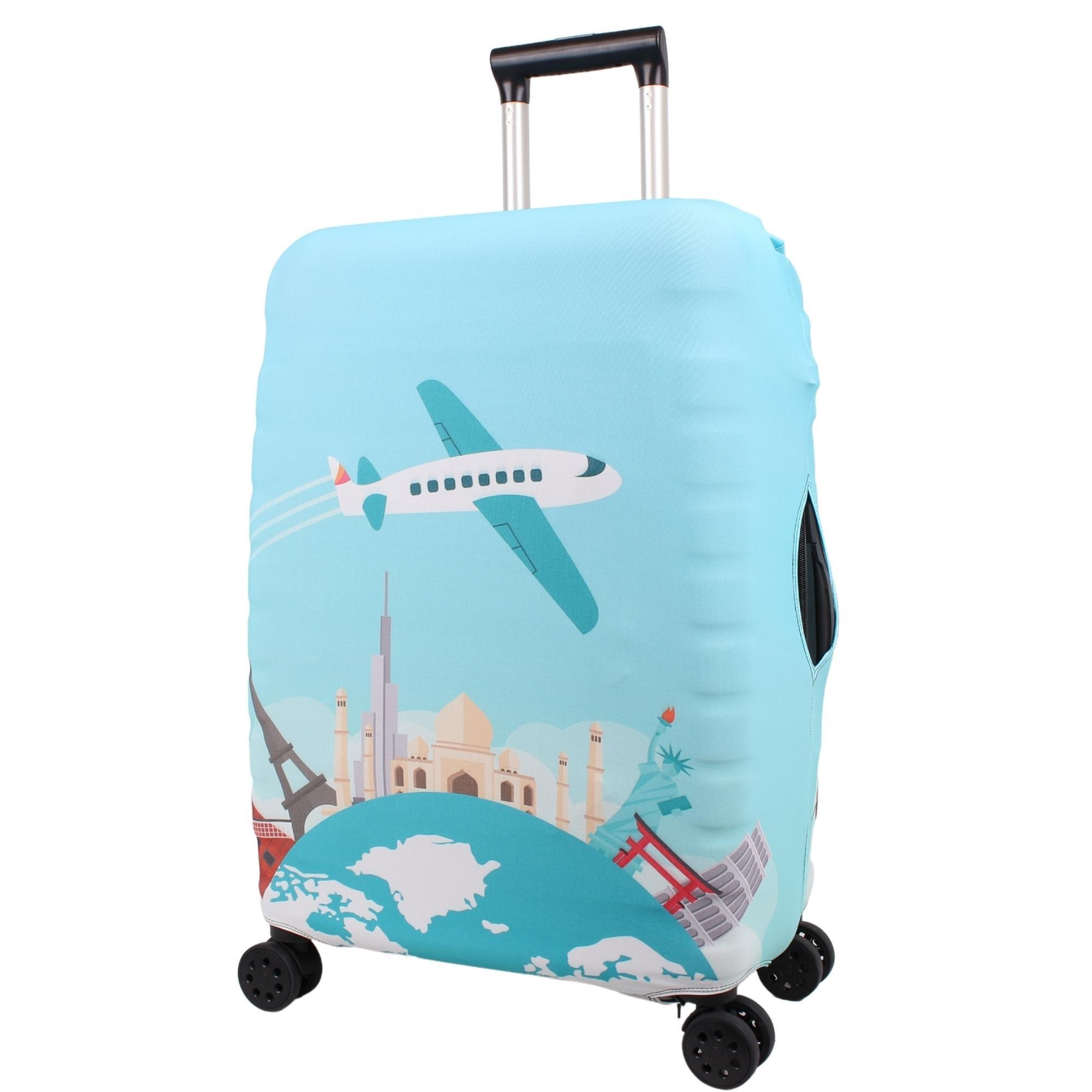 Bagacar Plane Büyük Orta Kabin Boy için 3 lü Valiz Kılıfı