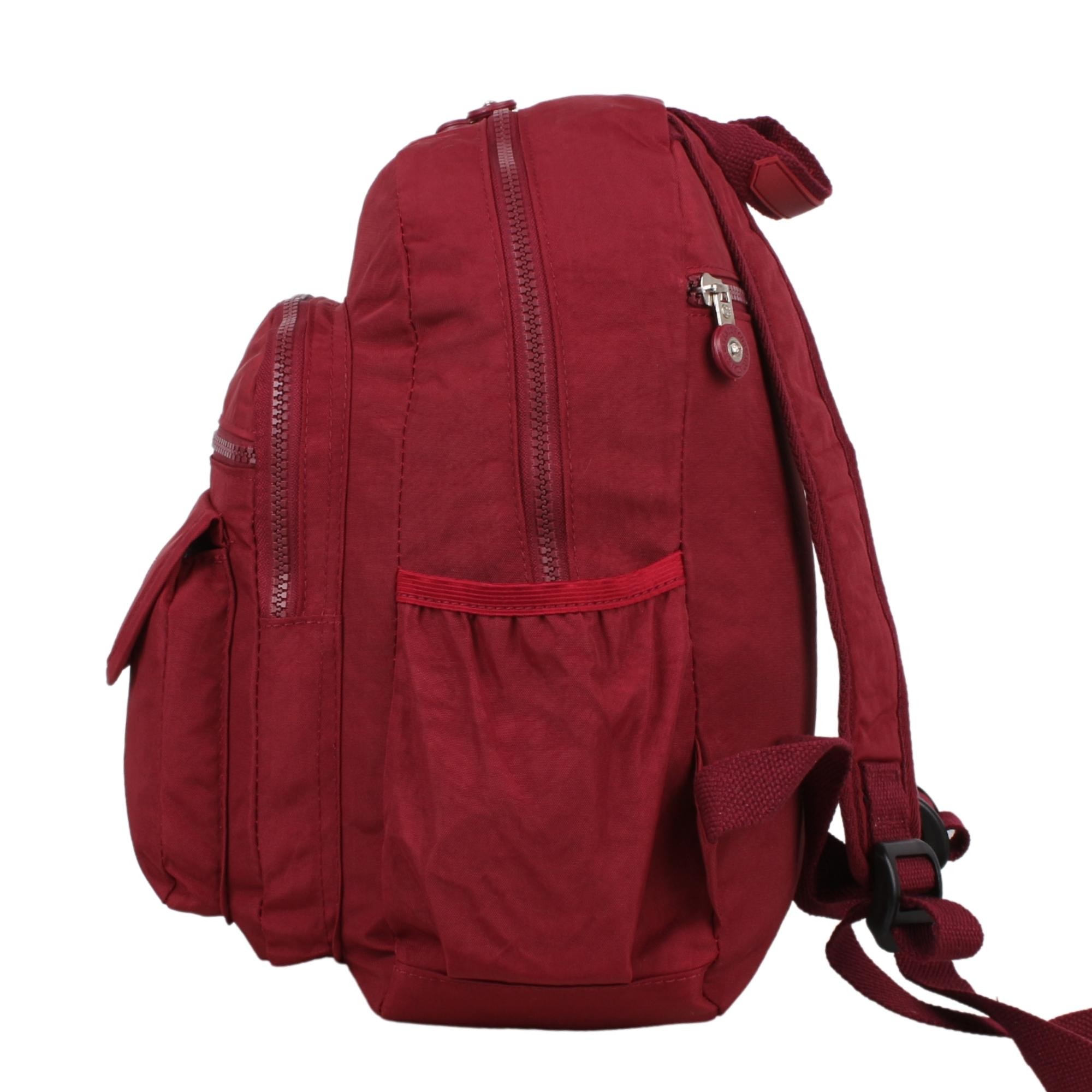 Kenyon Cox 8835S Bordo Unisex Klınkır Maymunlu Günlük Sırt Çantası