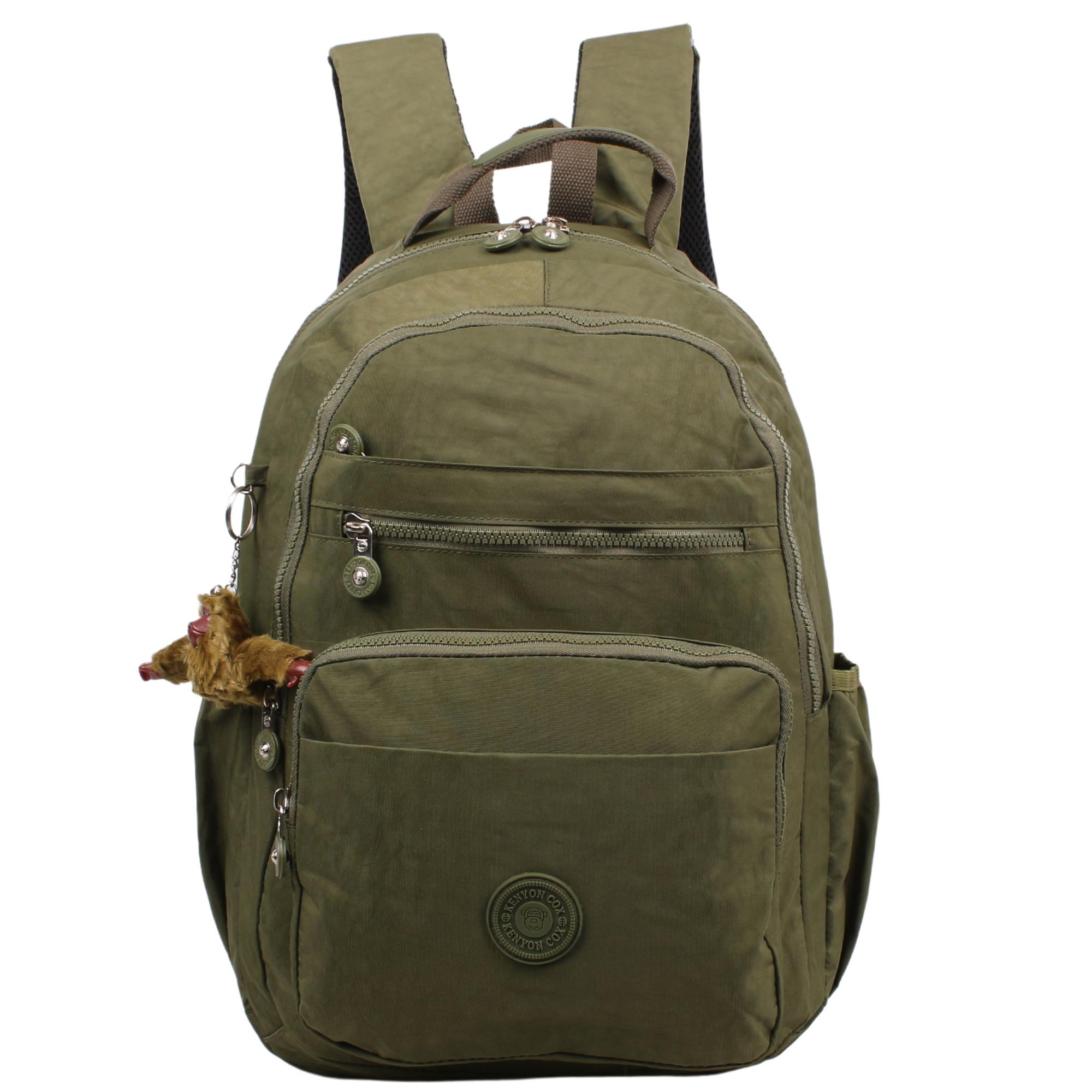 Kenyon Cox 8861 Yeşil Unisex Klinkır Kumaş Sırt Çantası