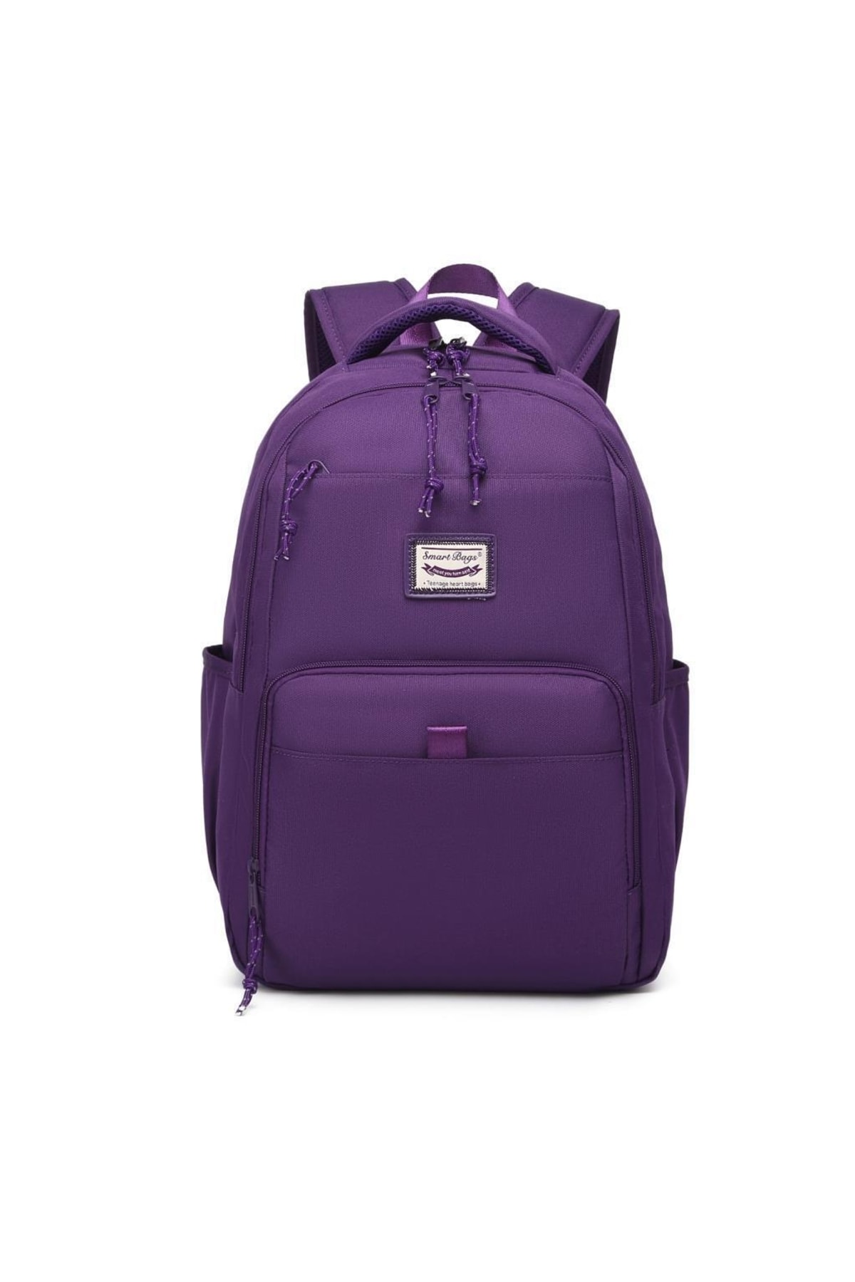 Bagacar Smart Bag 3159 Okul ve Günlük Laptop Bölmeli Sırt Çantası Mor