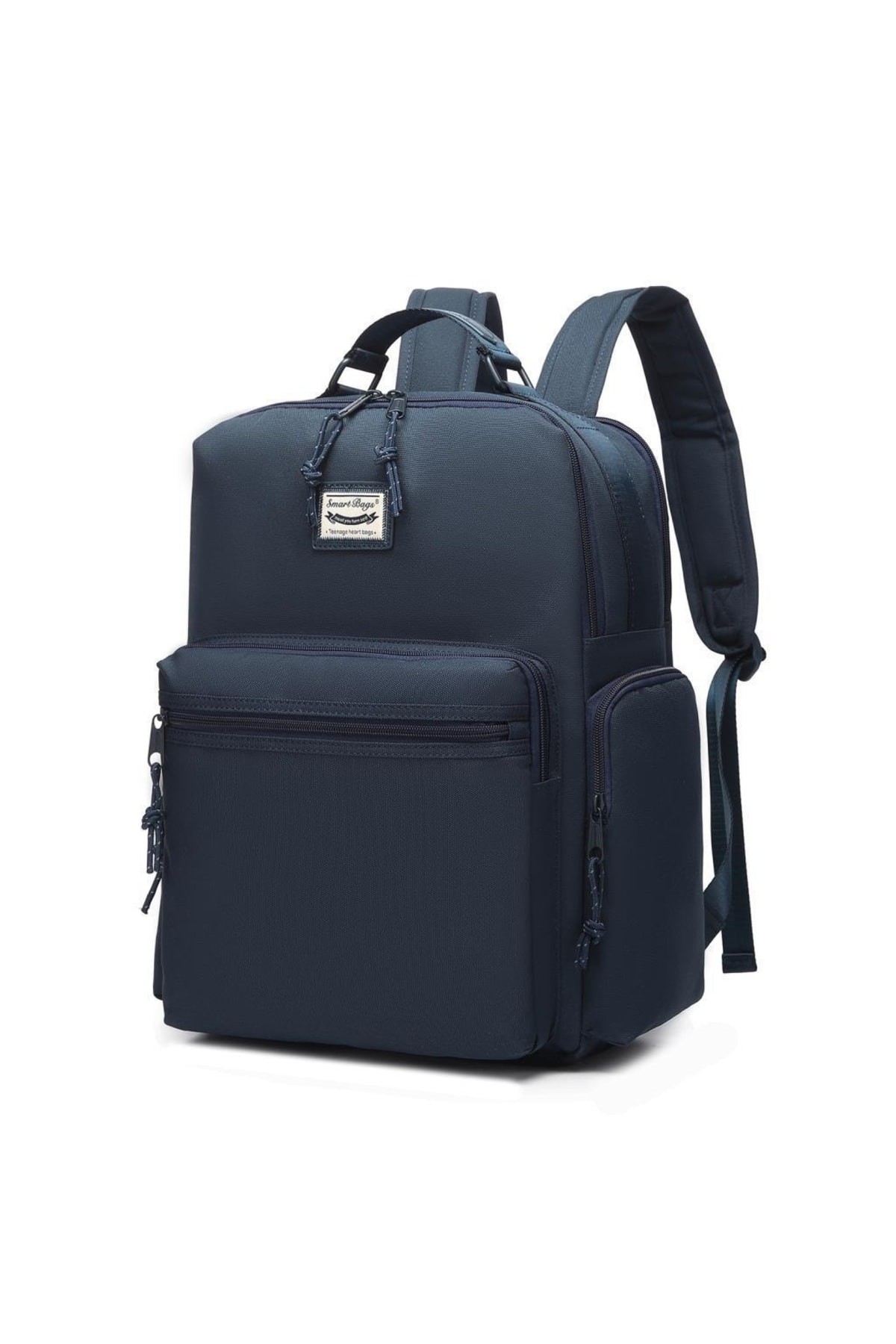 Bagacar Smart Bag 3124 Okul ve Günlük Laptop Bölmeli Sırt Çantasız Lacivert