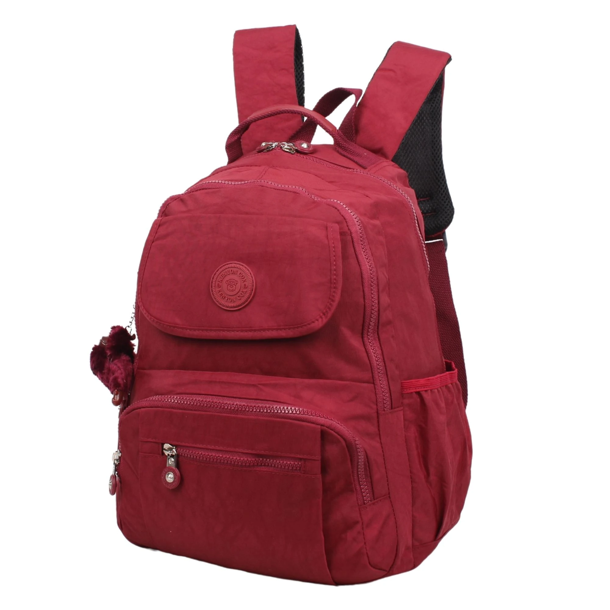 Bagacar Kenyon Cox 8866 Bordo Unisex Klinkır Kumaş Sırt Çantası