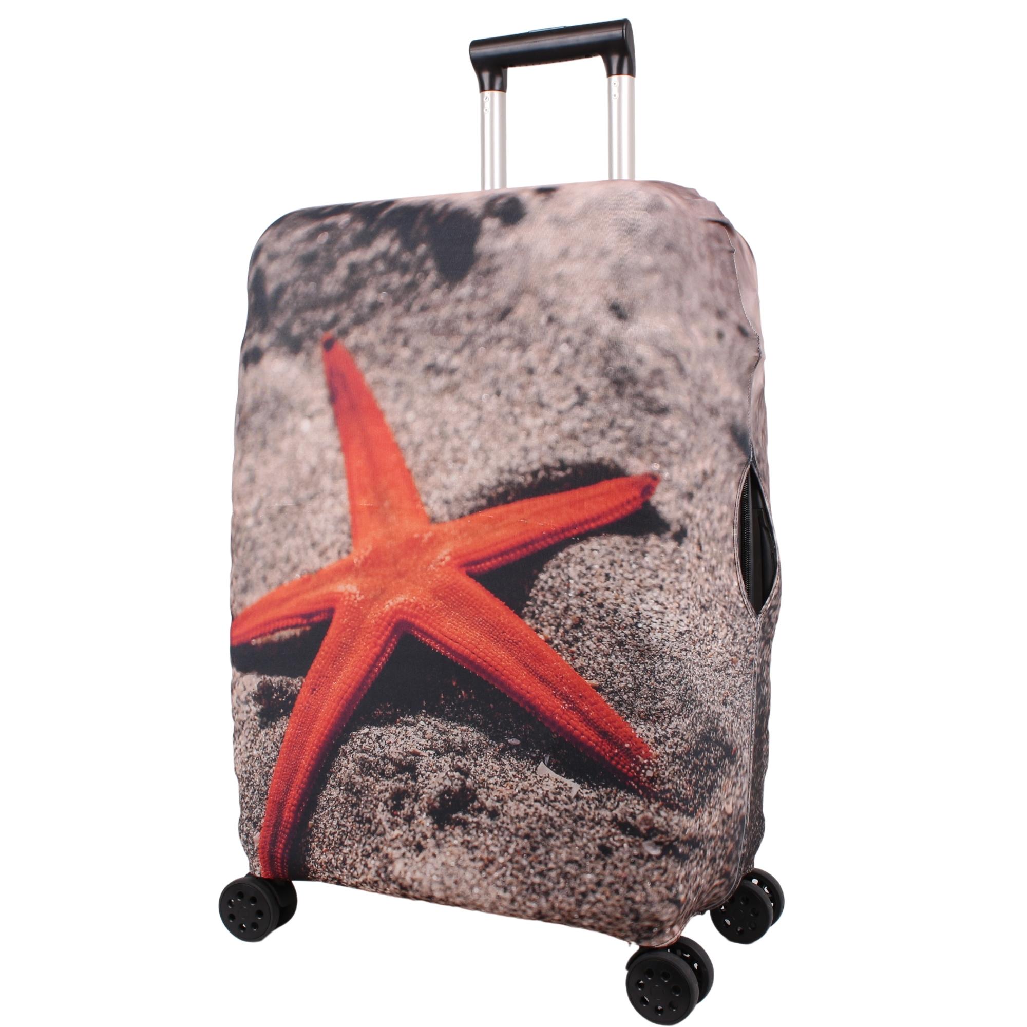 Bagacar Deniz Yıldızı Büyük Boy Valiz için Valiz Kılıfı