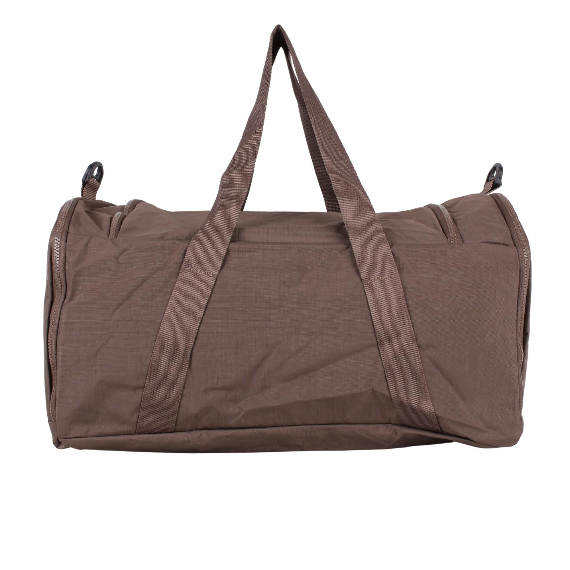 Bagacar UR6020 Kahve Klinkır Kumaş Plaj Spor ve Seyahat Çantası