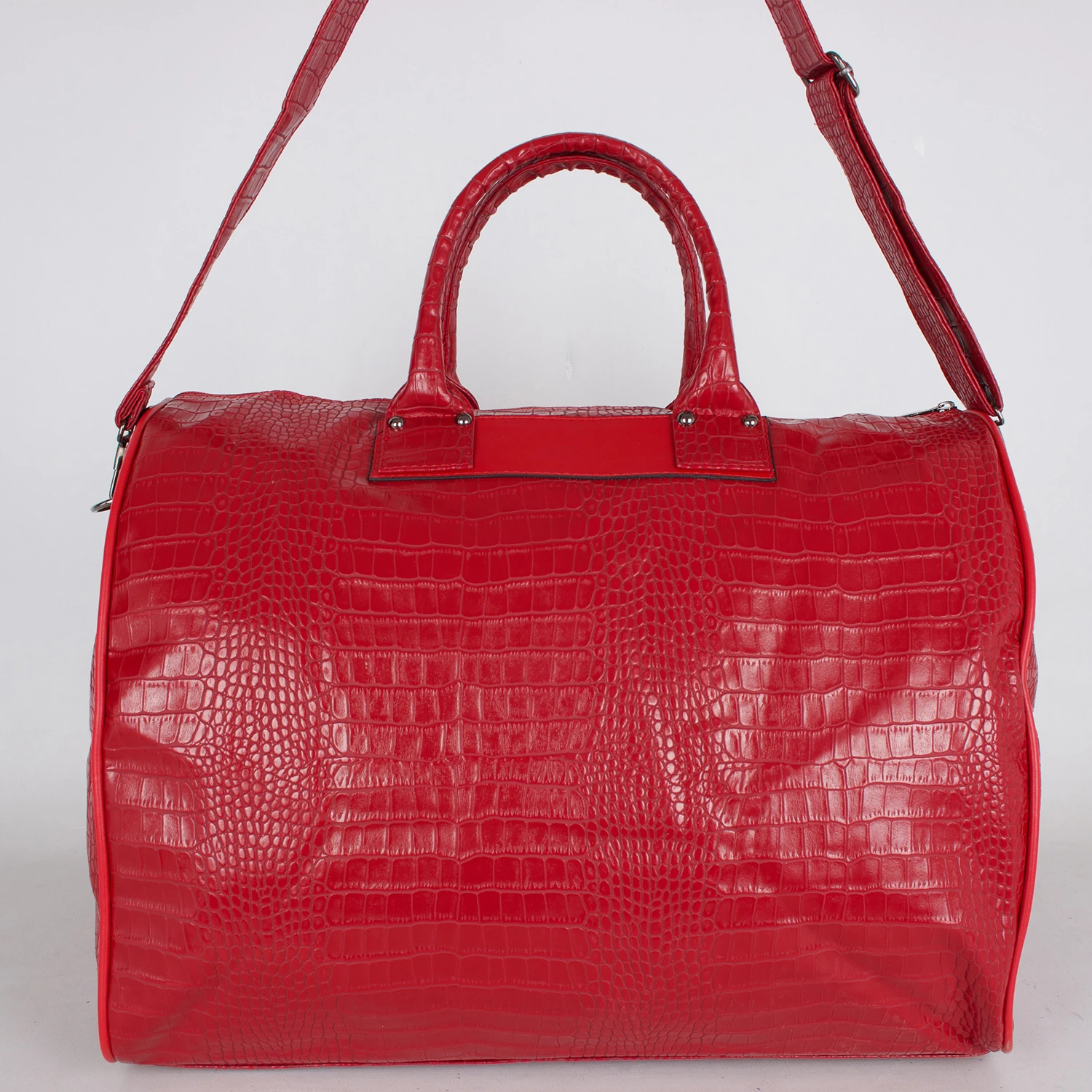 Bagacar Geniş El Bavulu ve Seyahat Çantası Kırmızı