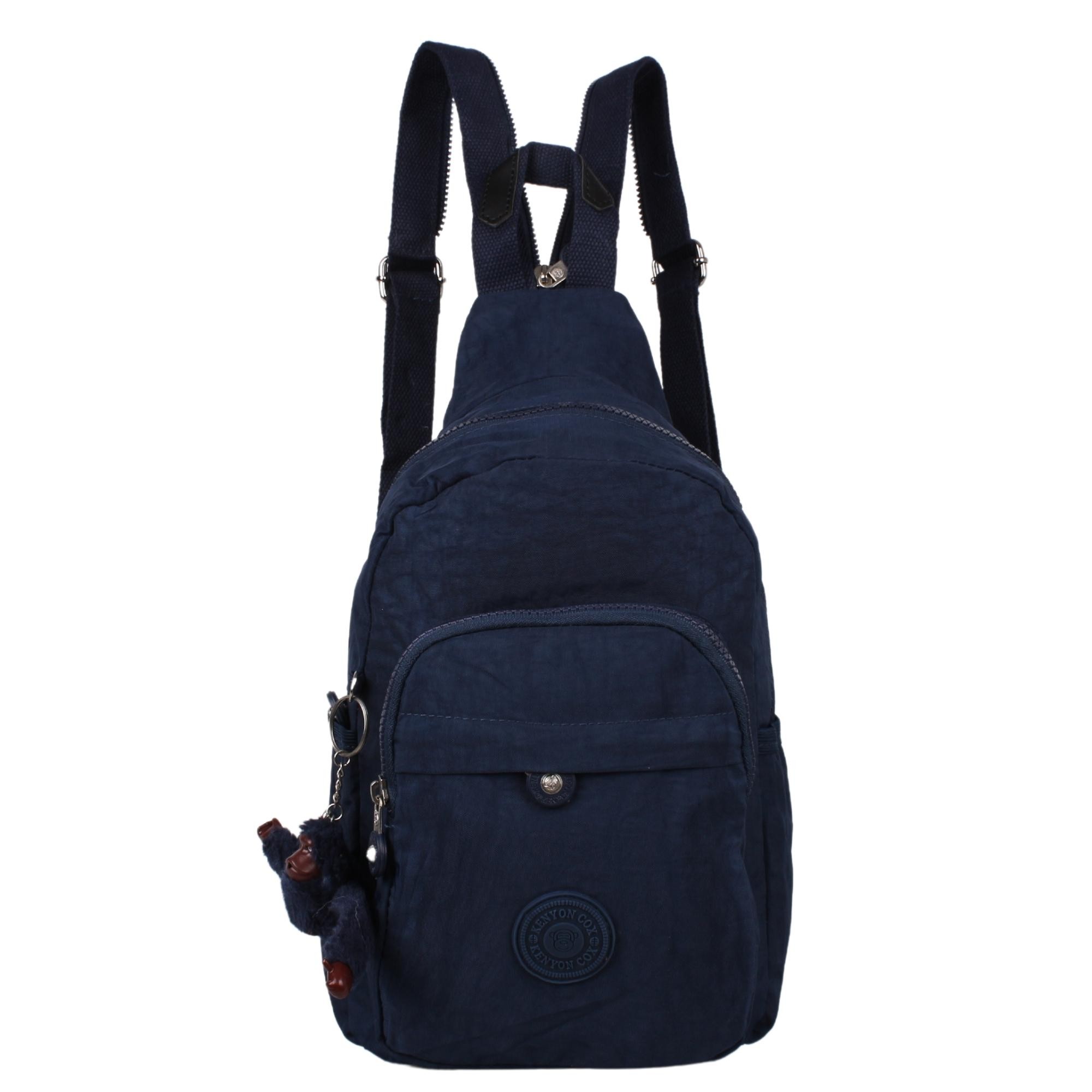 Kenyon Cox 8815 Lacivert Unisex Klınkır Maymunlu Günlük Sırt Çantası