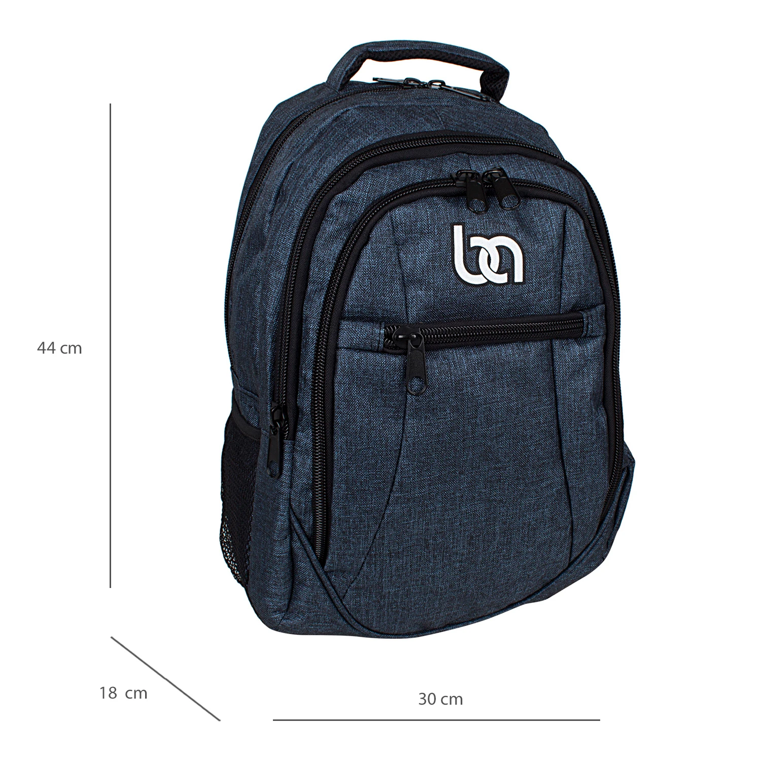 Bagacar 307 Laptop Bölmeli Okul Ve Günlük Sırt Çantası Lacivert