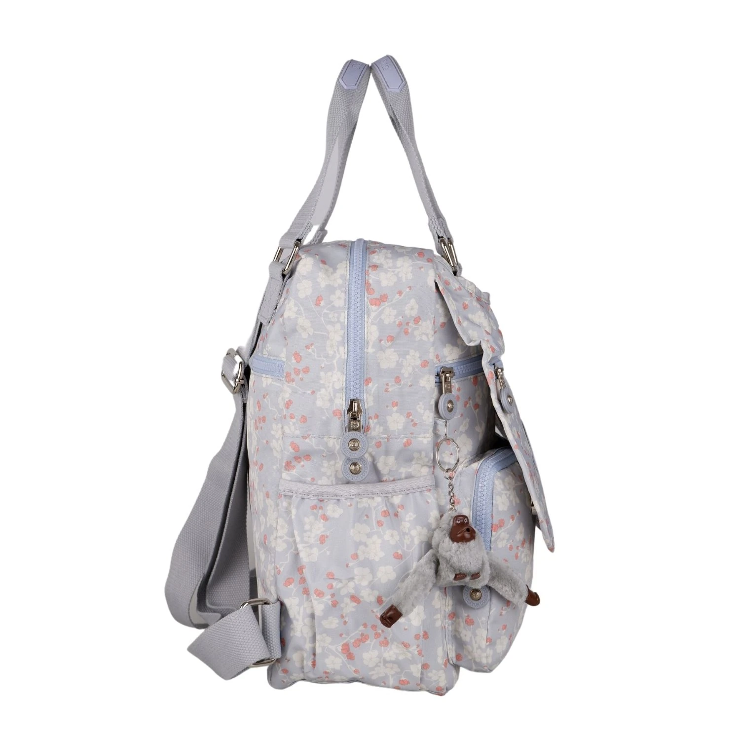 Kenyon Cox 9504 Klinkır Kumaş Hafif Sırt Çantası Çiçekli