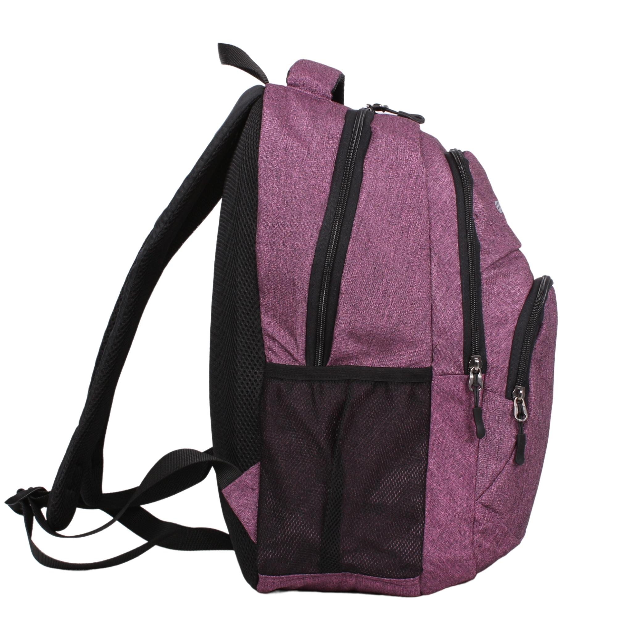 Bagacar IZ1130 Mor Unisex Okul ve Günlük Sırt Çantası