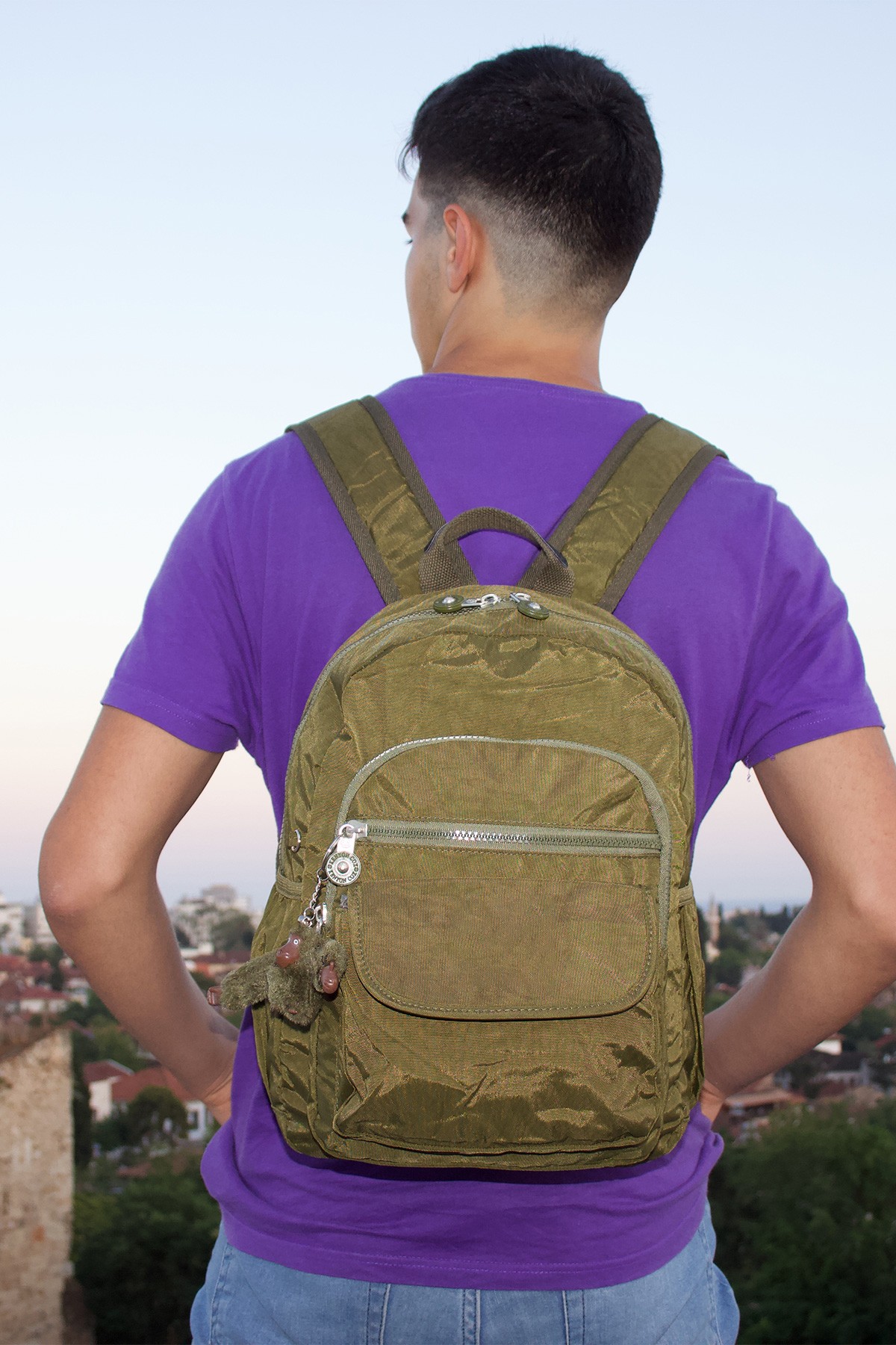 Kenyon 8803 Unisex Klinkır Kumaş Sırt Çantası Haki