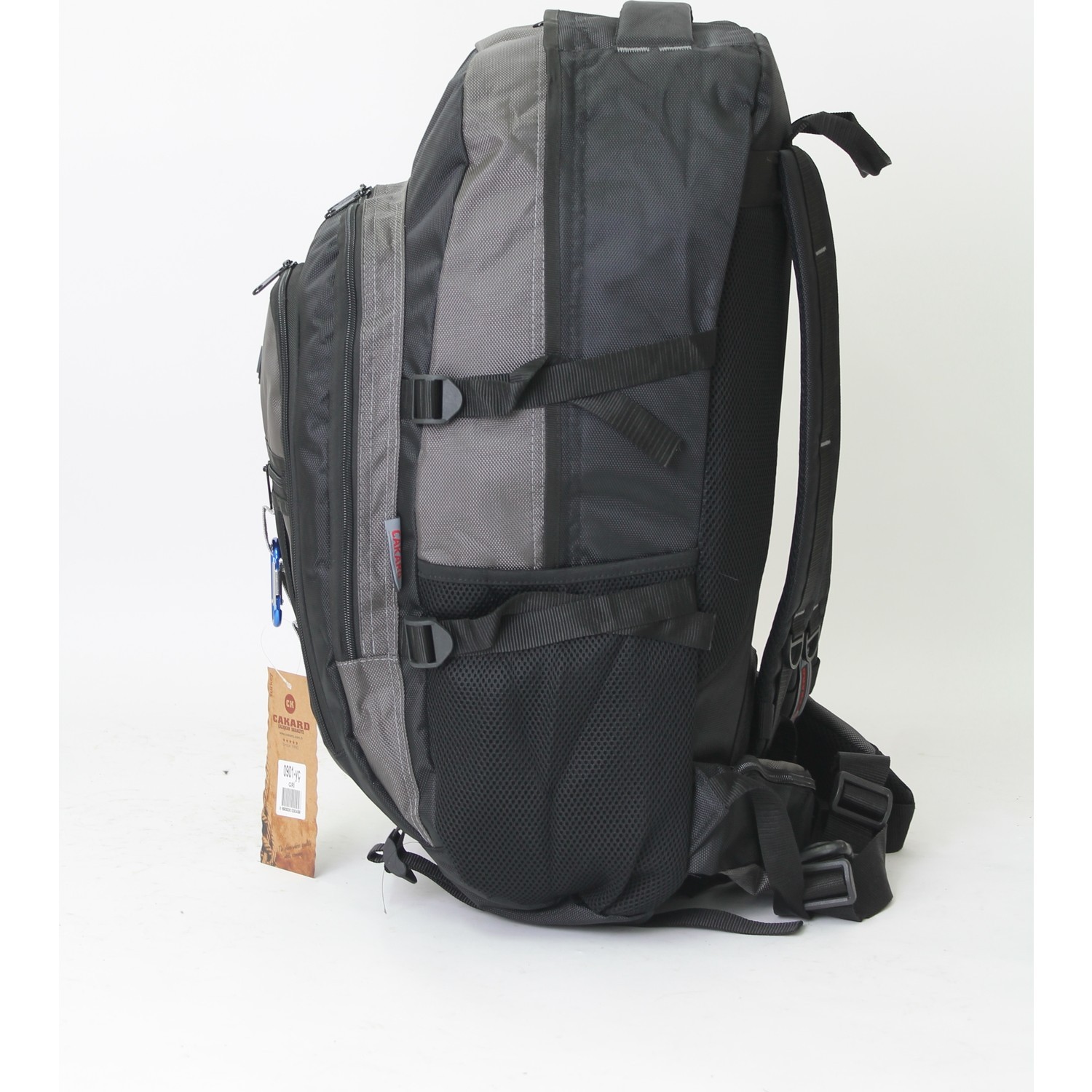 Cakard 901 Büyük Boy 17-18 Laptoplu Sırt Çantası 65 LT Gri