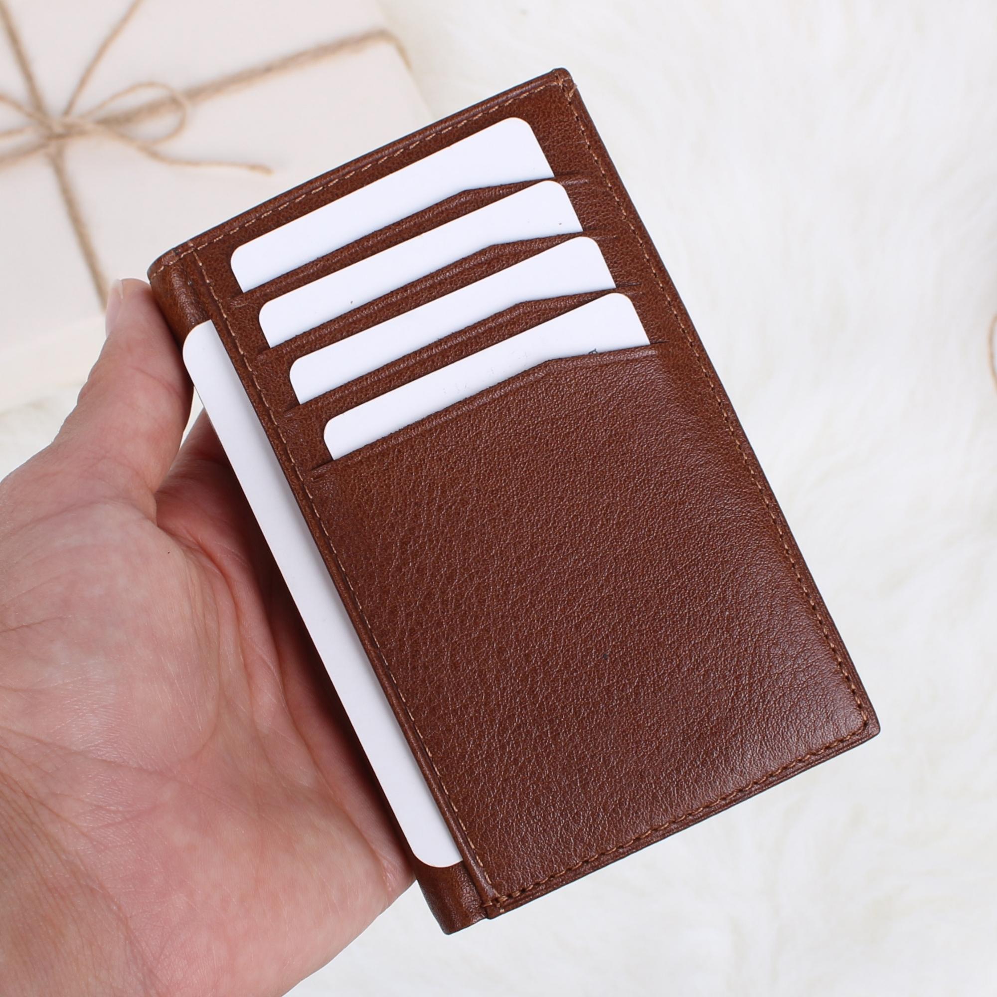 Legend Leather 726 Taba Erkek Hakiki Deri Para Bölmeli Kartlık