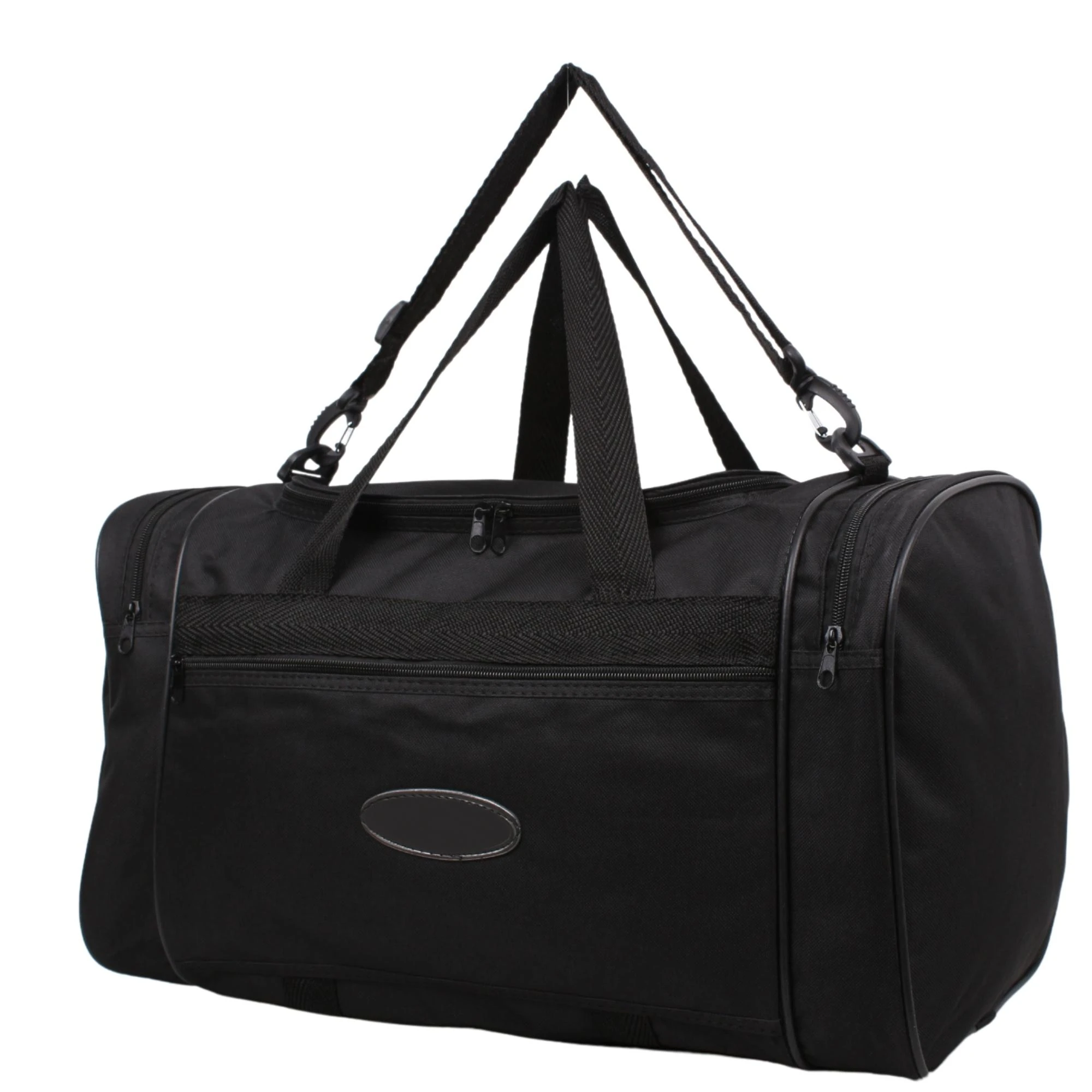 Bagacar Küçük Boy Siyah Omuz Askılı Spor ve Seyahat Çantası