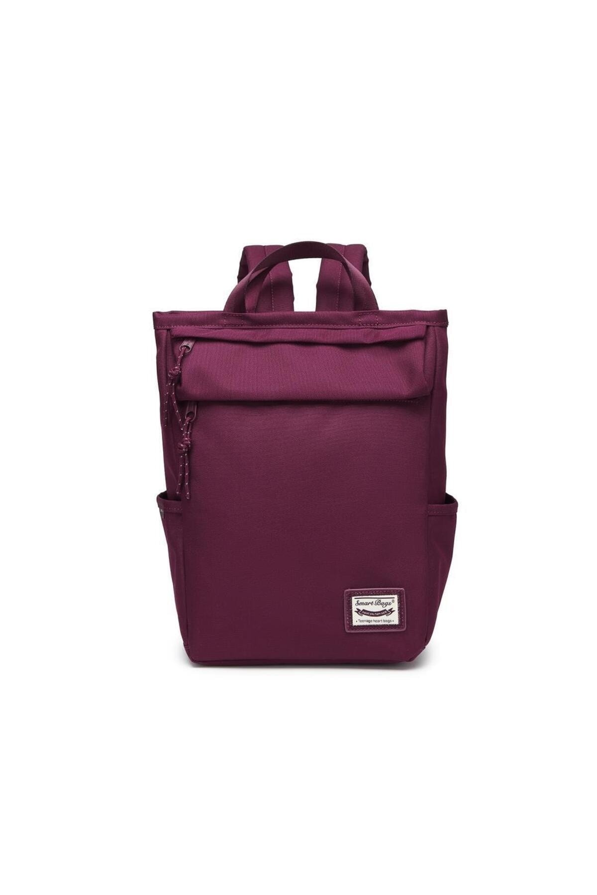 Bagacar Smart Bag 3195 Okul ve Günlük Laptop Bölmeli Sırt Çantası Bordo